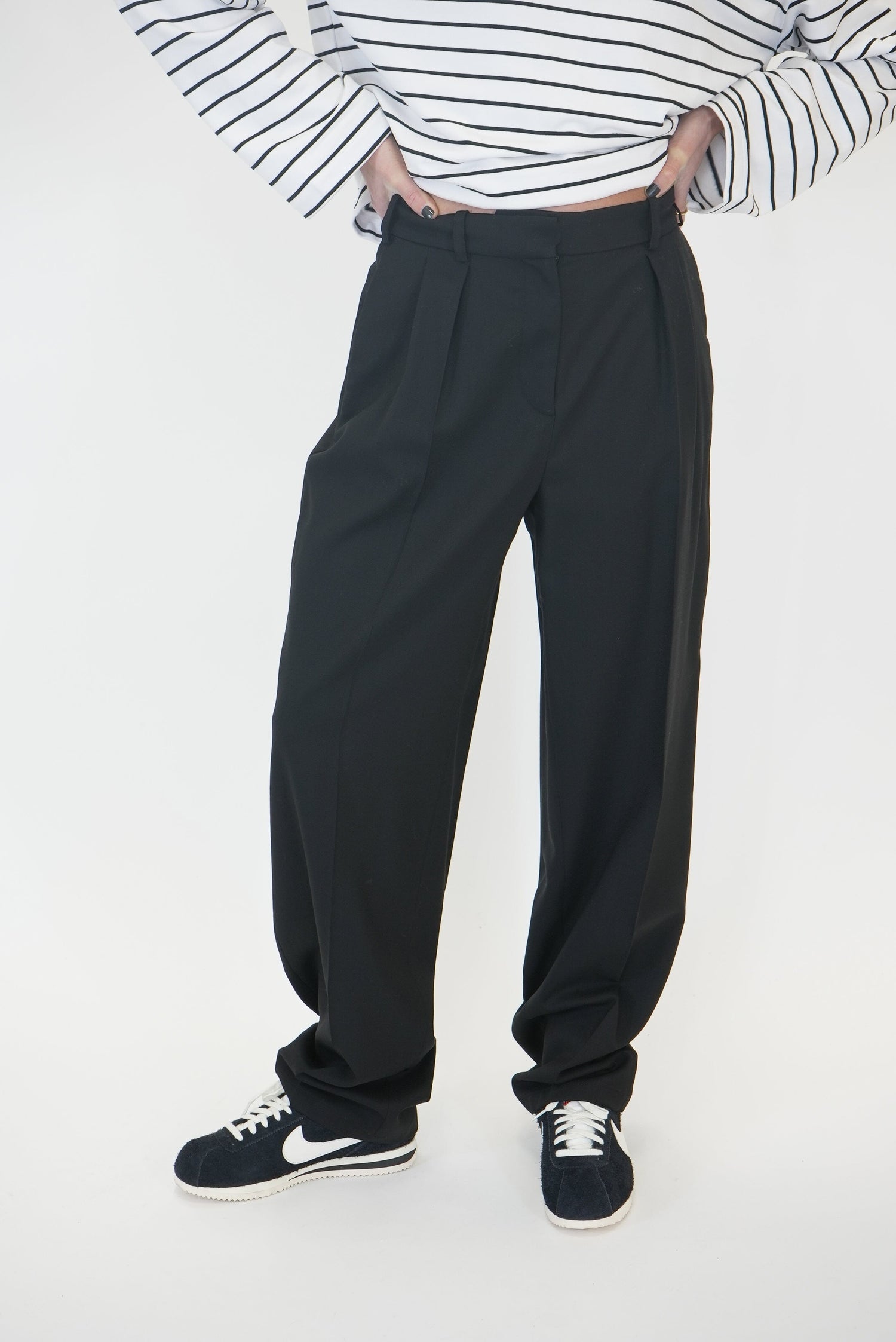 BUCKLEL PANT TAILORING CREPE PANT JOSEPH 