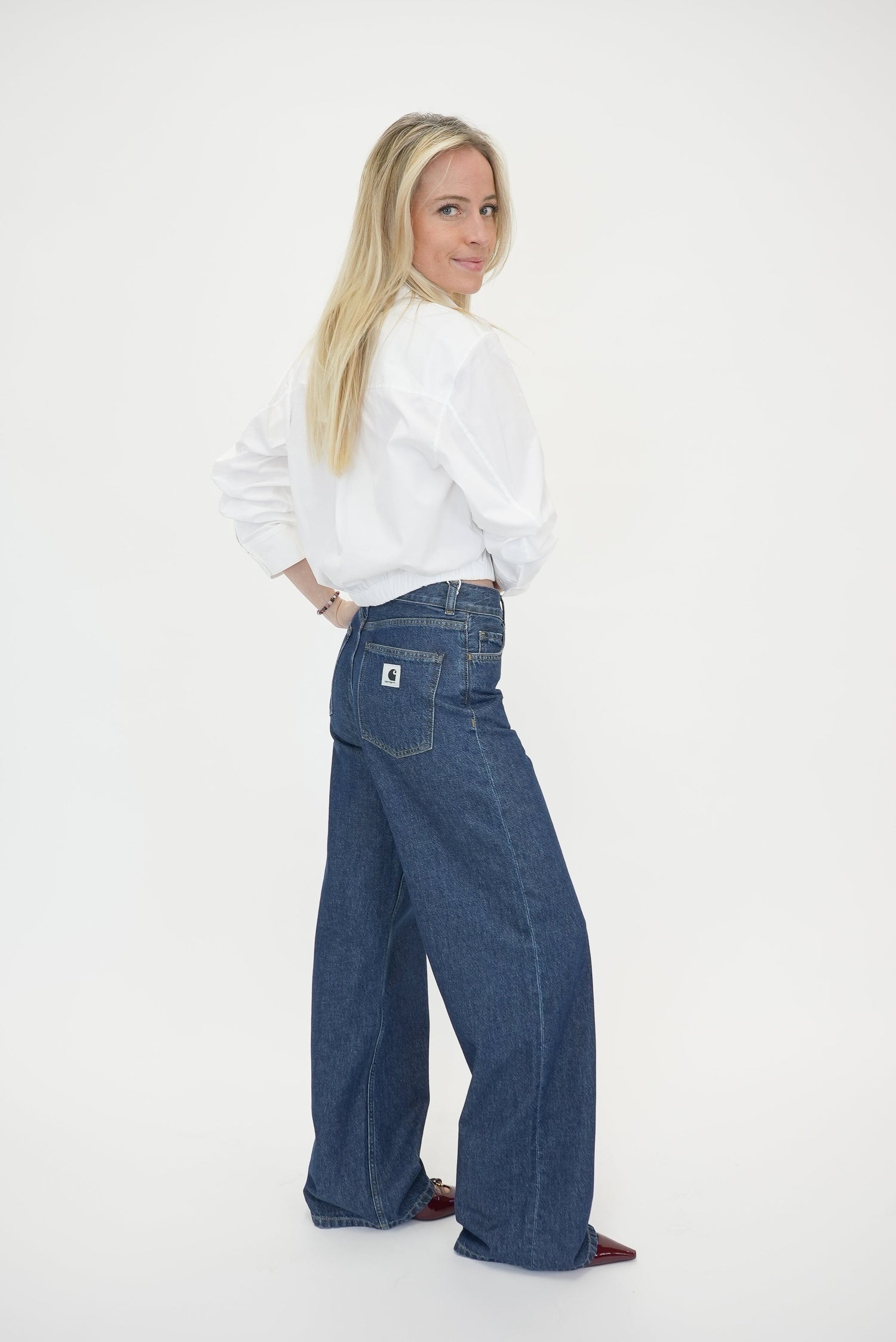 JANE JEANS PANT IN BLUESTONE JEANS CARHARTT 