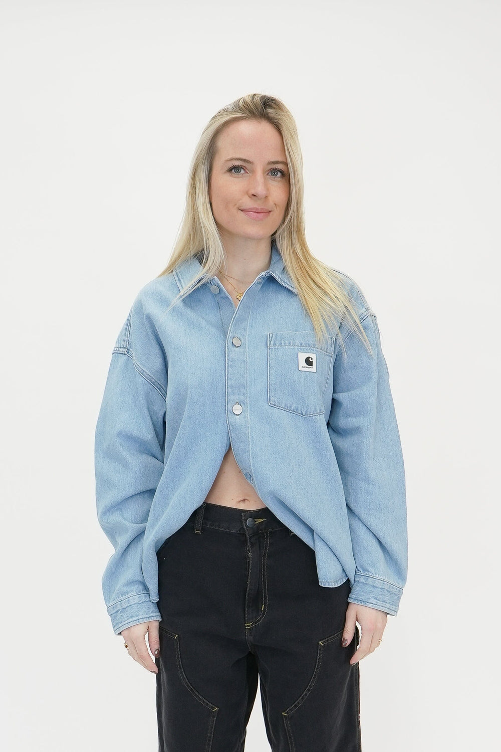 ALTA OVERSIZED DENIM SHIRT SHIRT CARHARTT 