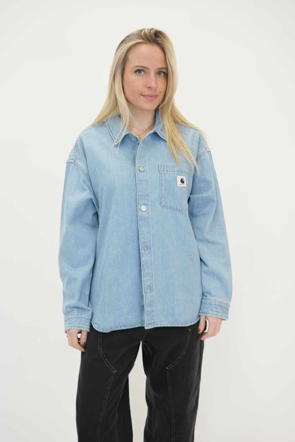 ALTA OVERSIZED DENIM SHIRT SHIRT CARHARTT 