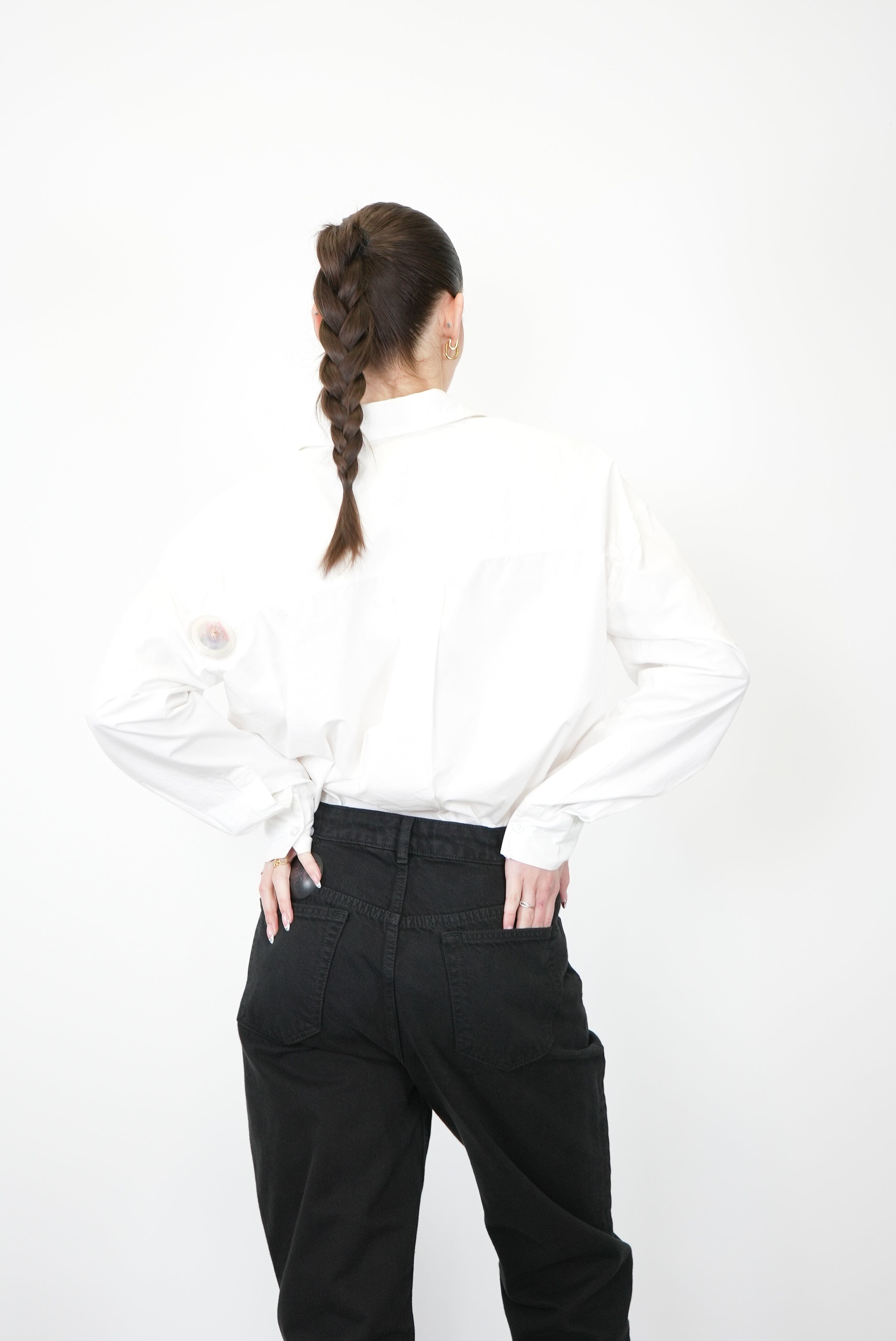 CONNOR SHOULDERPADS SHIRT SHIRT DESIGNERS REMIX 