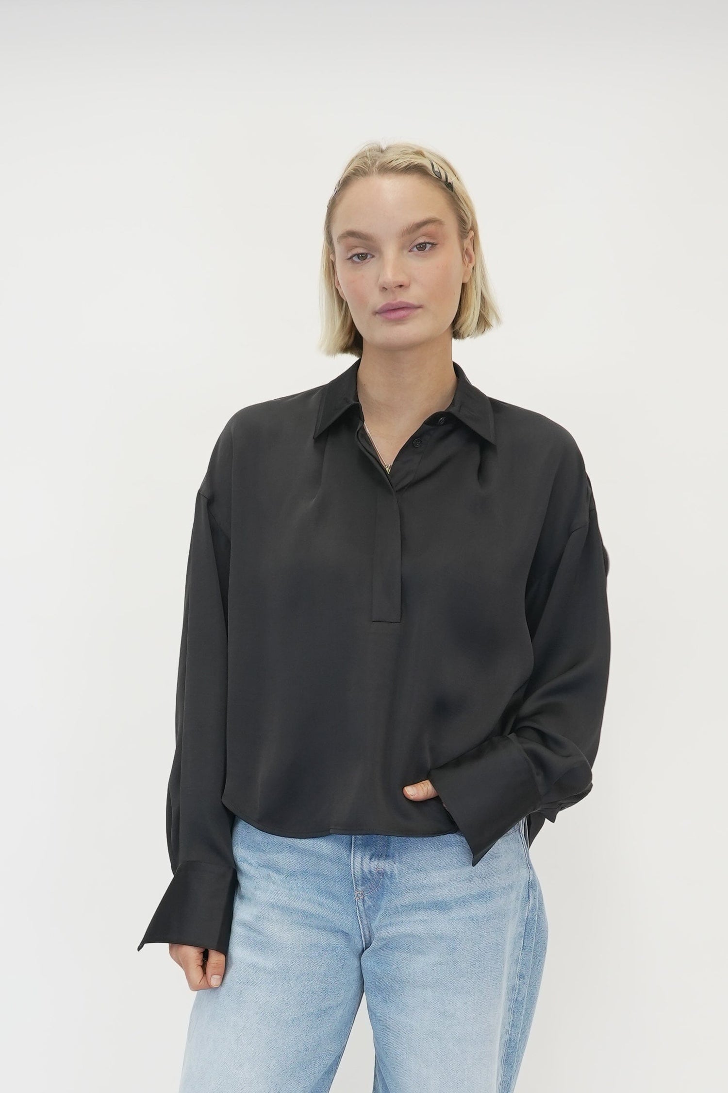 MARTHA SHIRT WITH V NECK SHIRT RAG&BONE 
