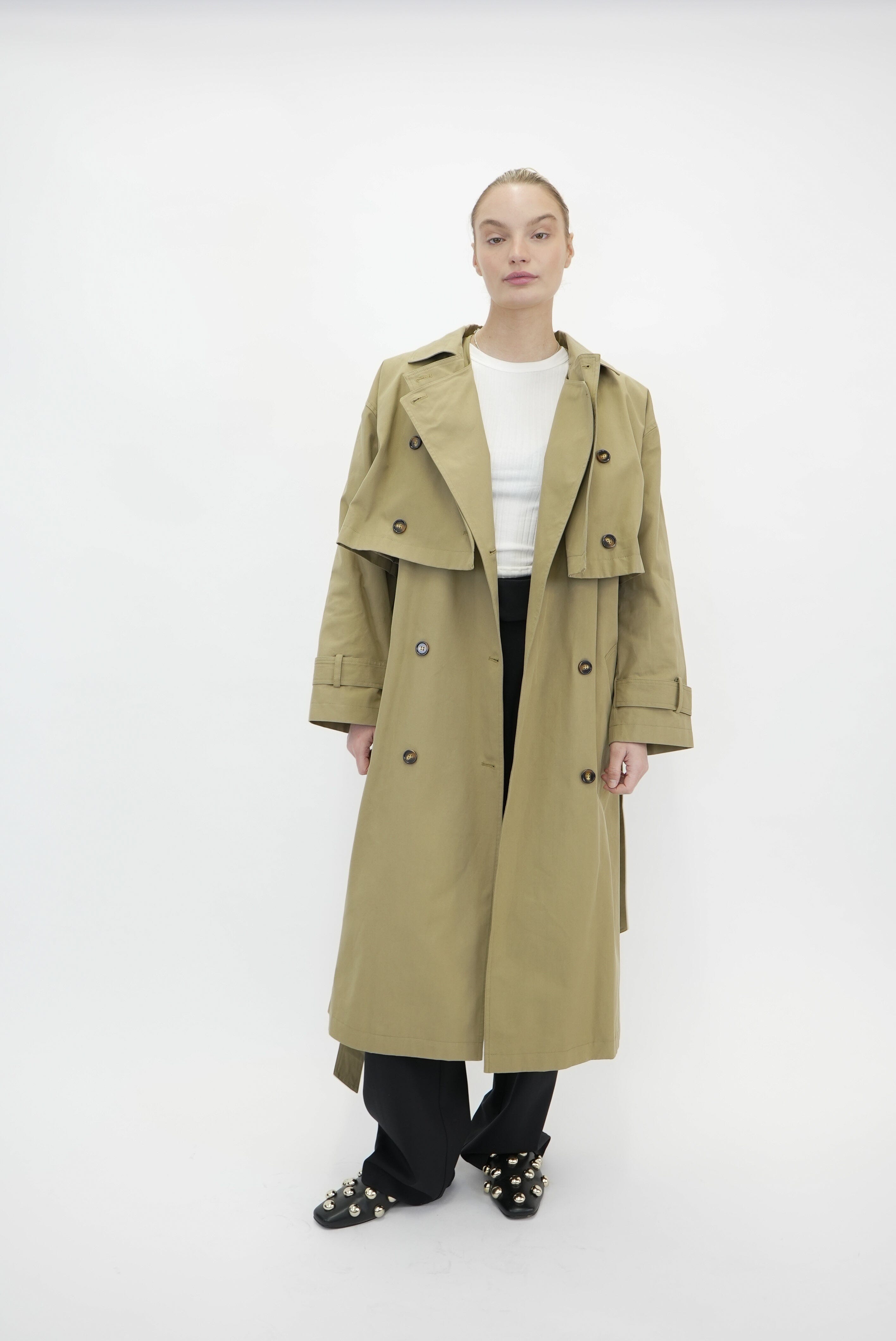 TWIN TRENCH TRENCH COAT ONE&OTHER 