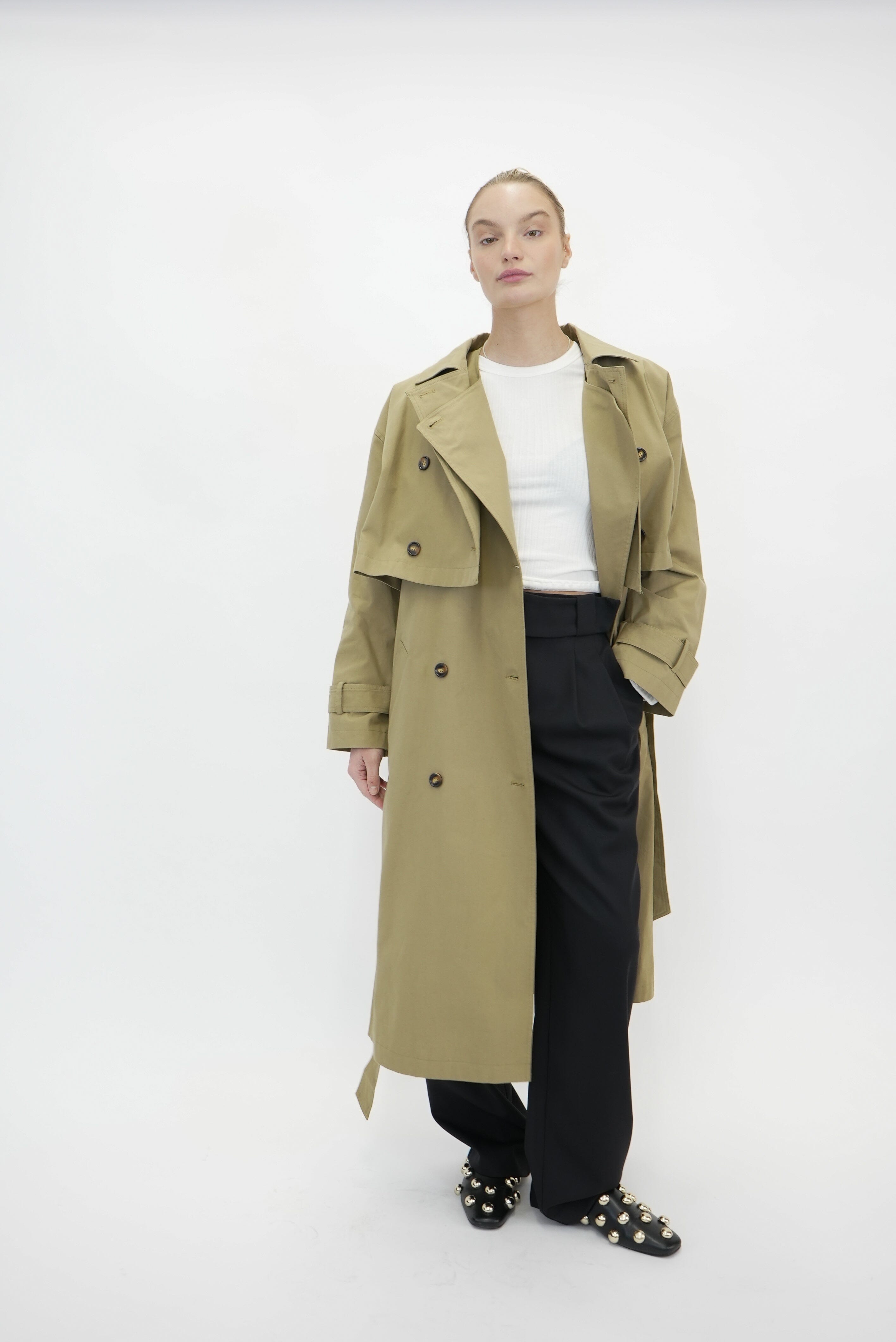 TWIN TRENCH TRENCH COAT ONE&OTHER 