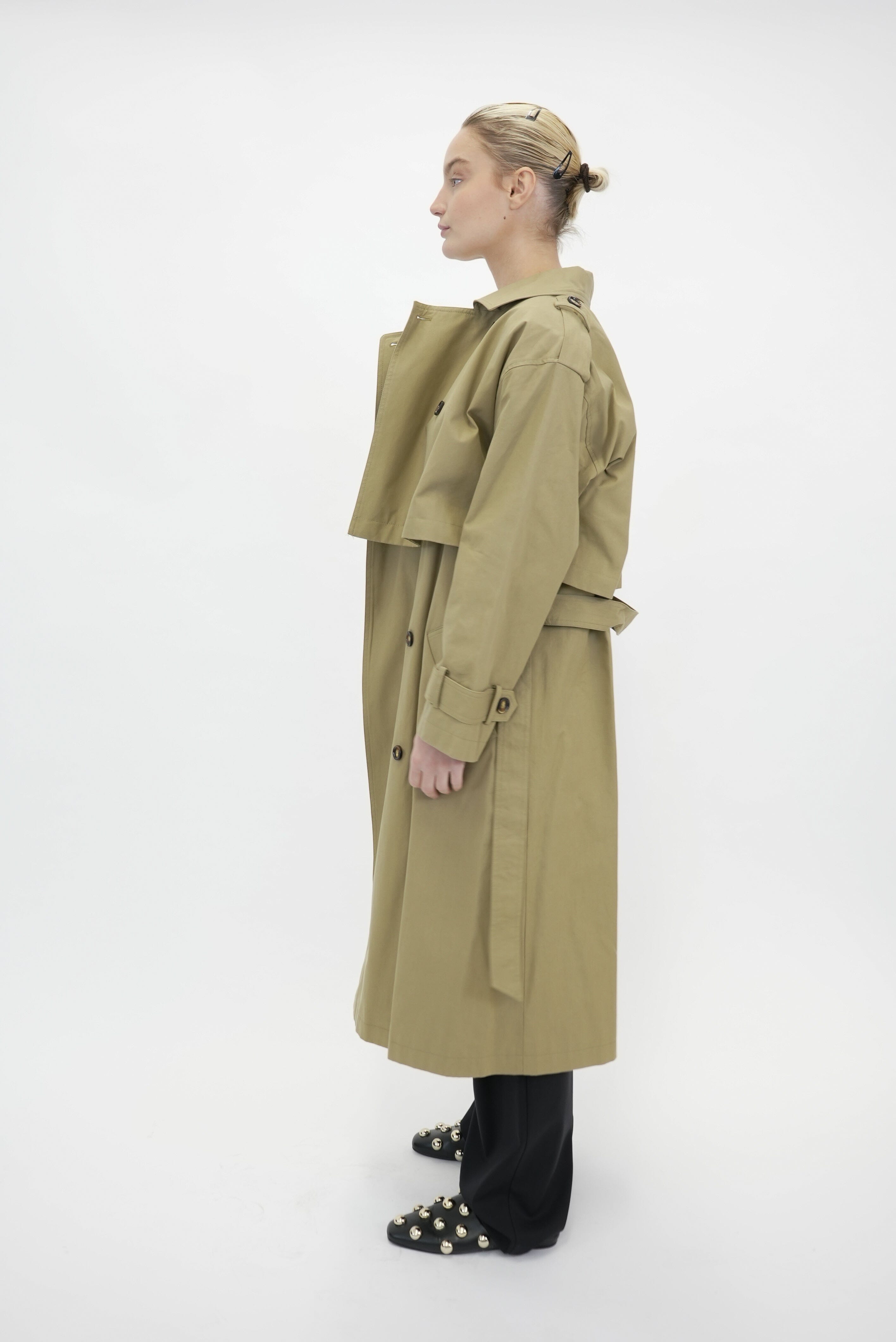 TWIN TRENCH TRENCH COAT ONE&OTHER 