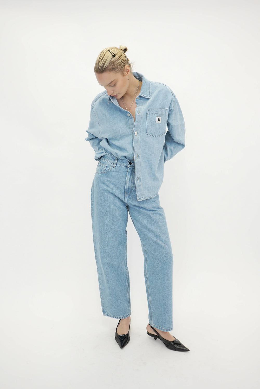 ALTA OVERSIZED DENIM SHIRT SHIRT CARHARTT 