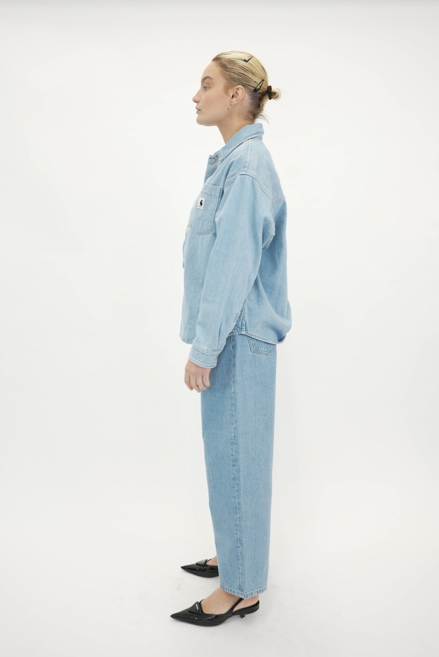 ALTA OVERSIZED DENIM SHIRT SHIRT CARHARTT 