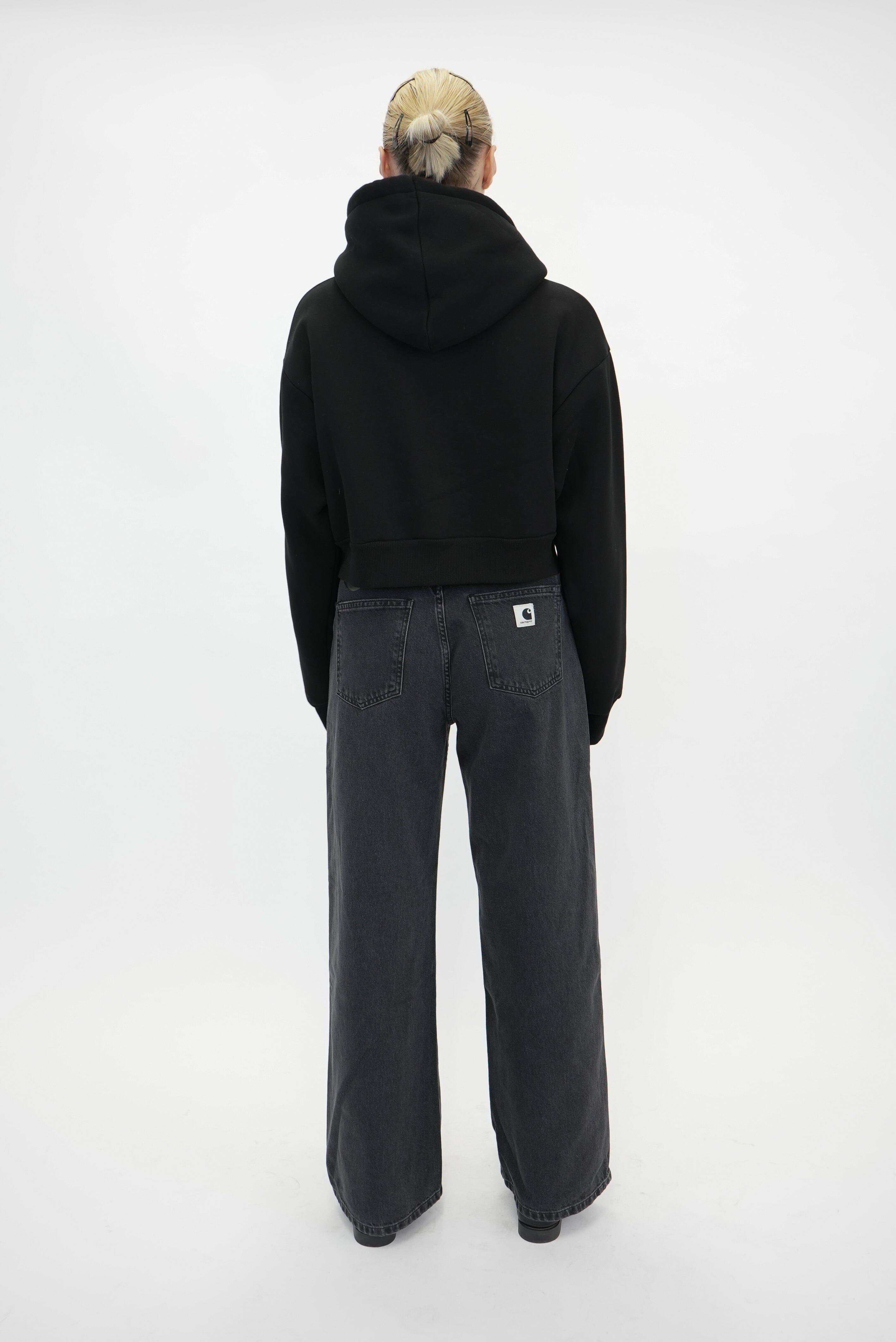 JANE JEANS IN BLACK HEAVY STONE WASHED – KURE