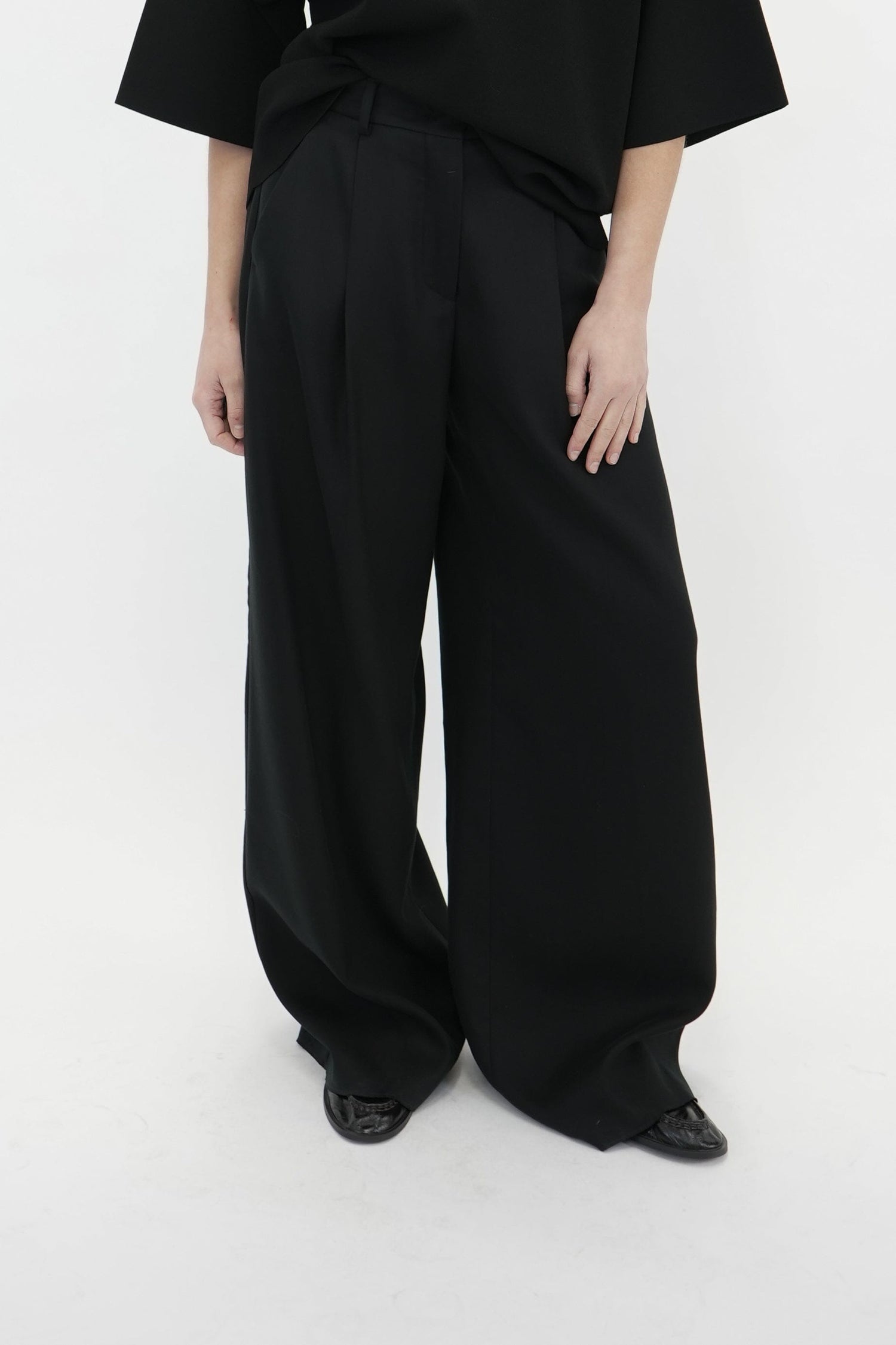 VEGGIA PANT IN BLACK PANT MAXMARA 