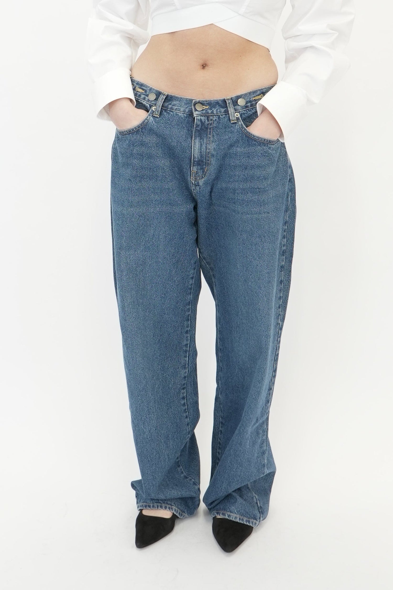JENNA JEANS IN MIDDLE BLUE JEANS KURE 