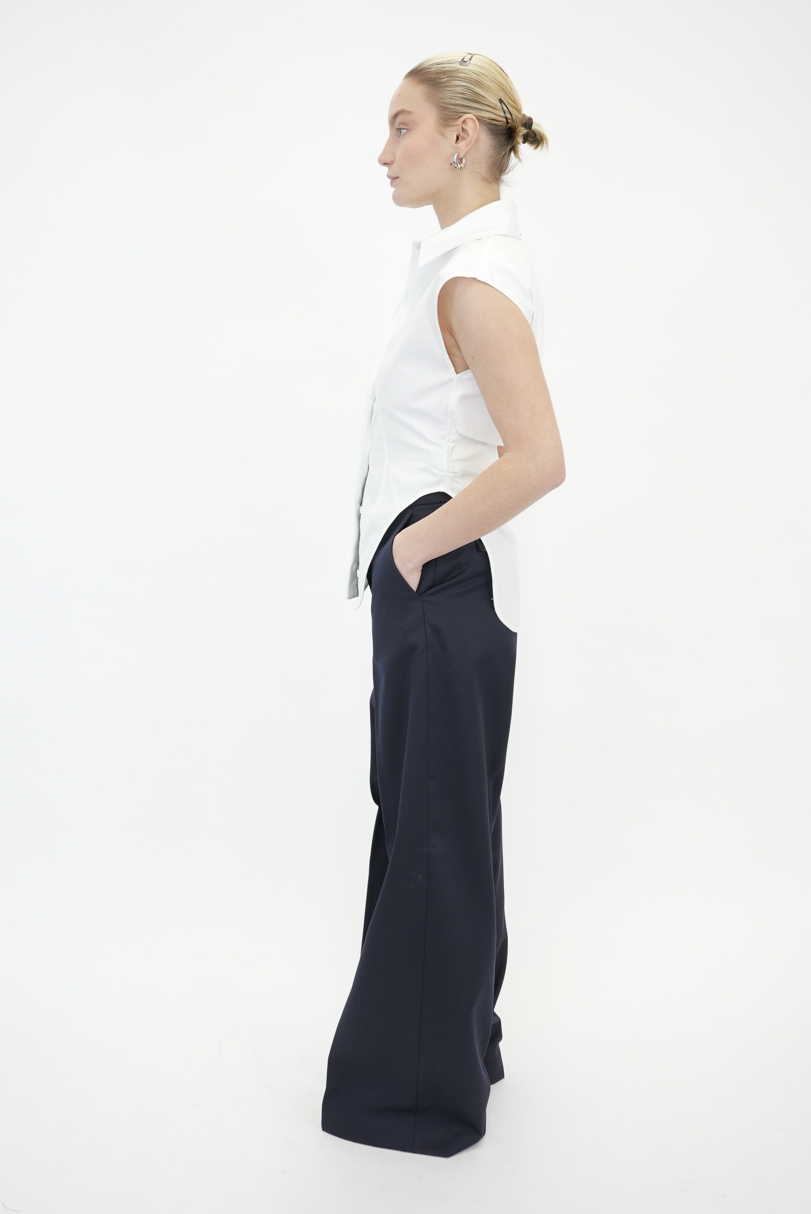 SABATO SHIRT IN WHITE SHIRT MAXMARA 