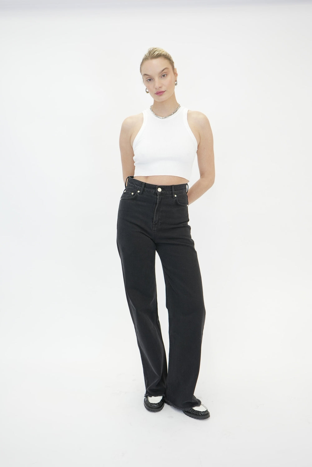 CROPPED BAILEY TANK TOP AGOLDE 