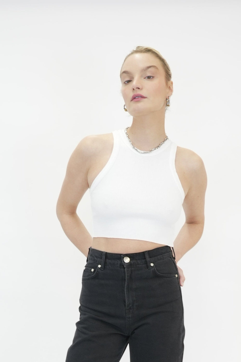 CROPPED BAILEY TANK TOP AGOLDE 