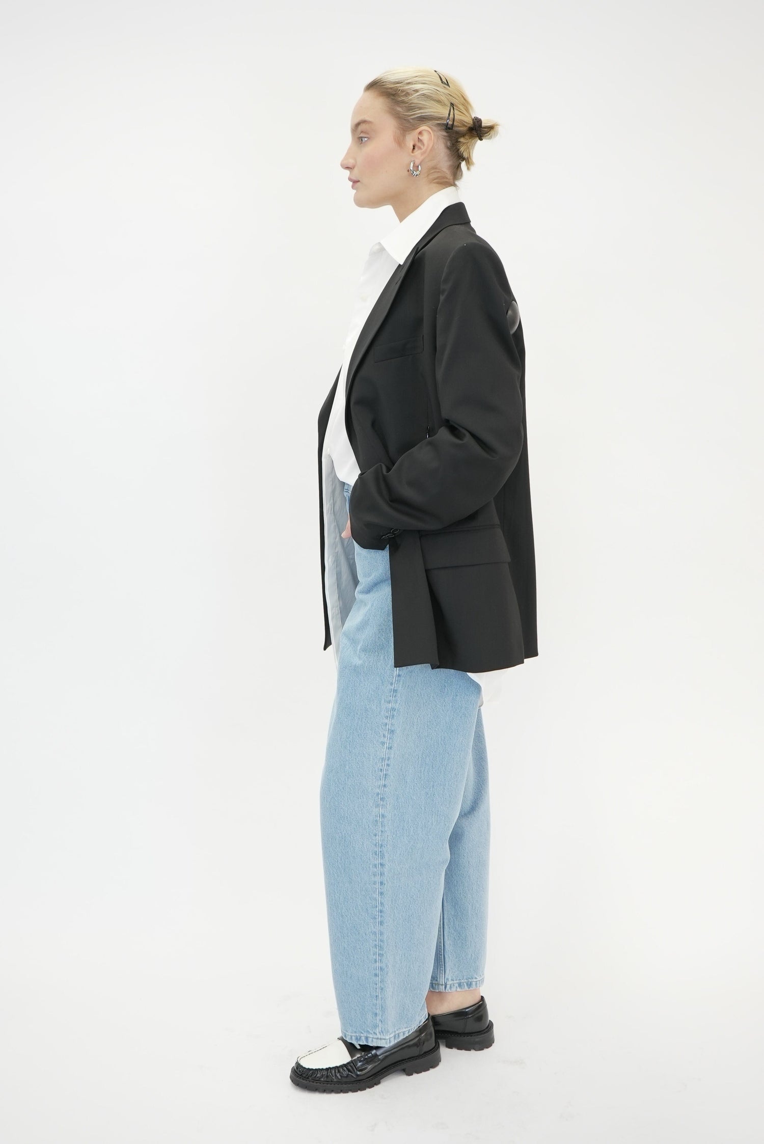 THE CHIC AND MINIMALIST BLAZER JACKET HELMUT LANG 