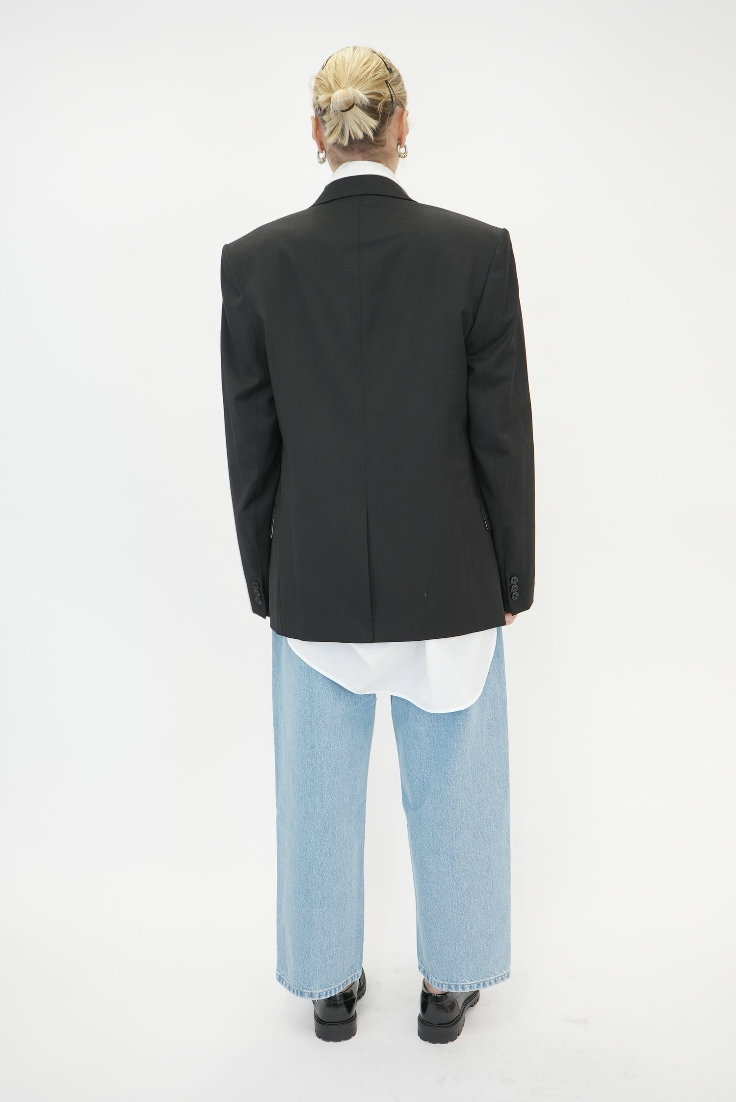 THE CHIC AND MINIMALIST BLAZER JACKET HELMUT LANG 