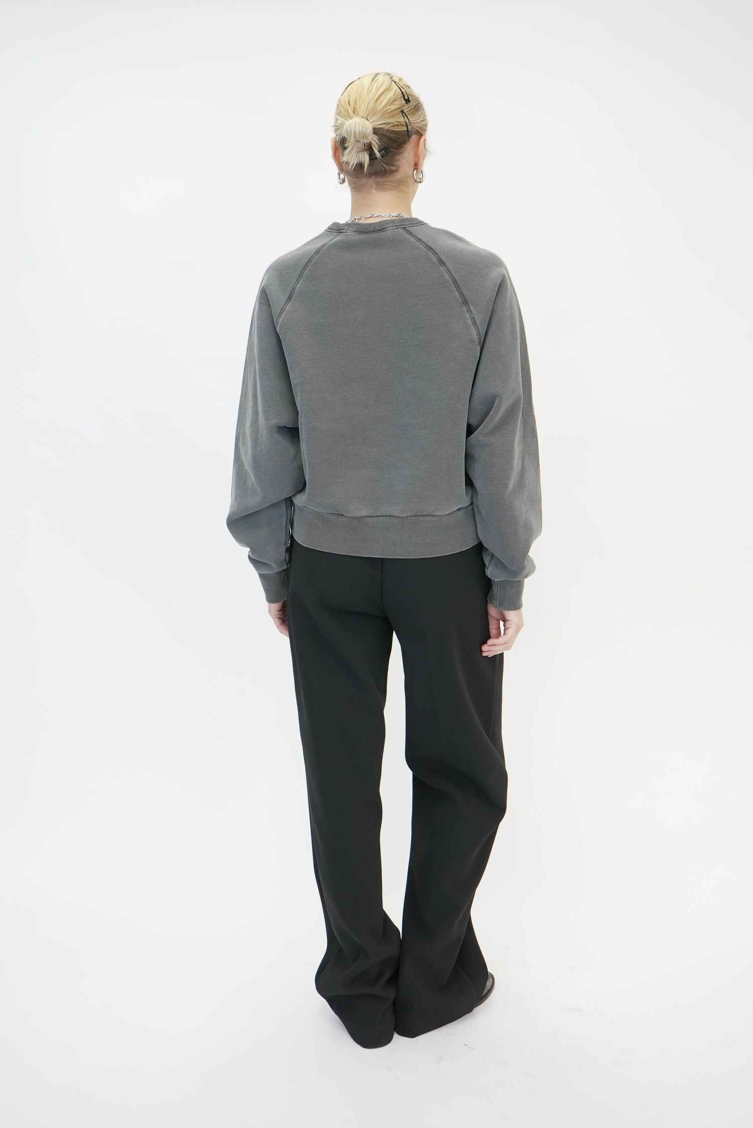 CARHARTT-W' TAOS SWEAT-FLINT GARMENT DYED SWEATSHIRT CARHARTT 