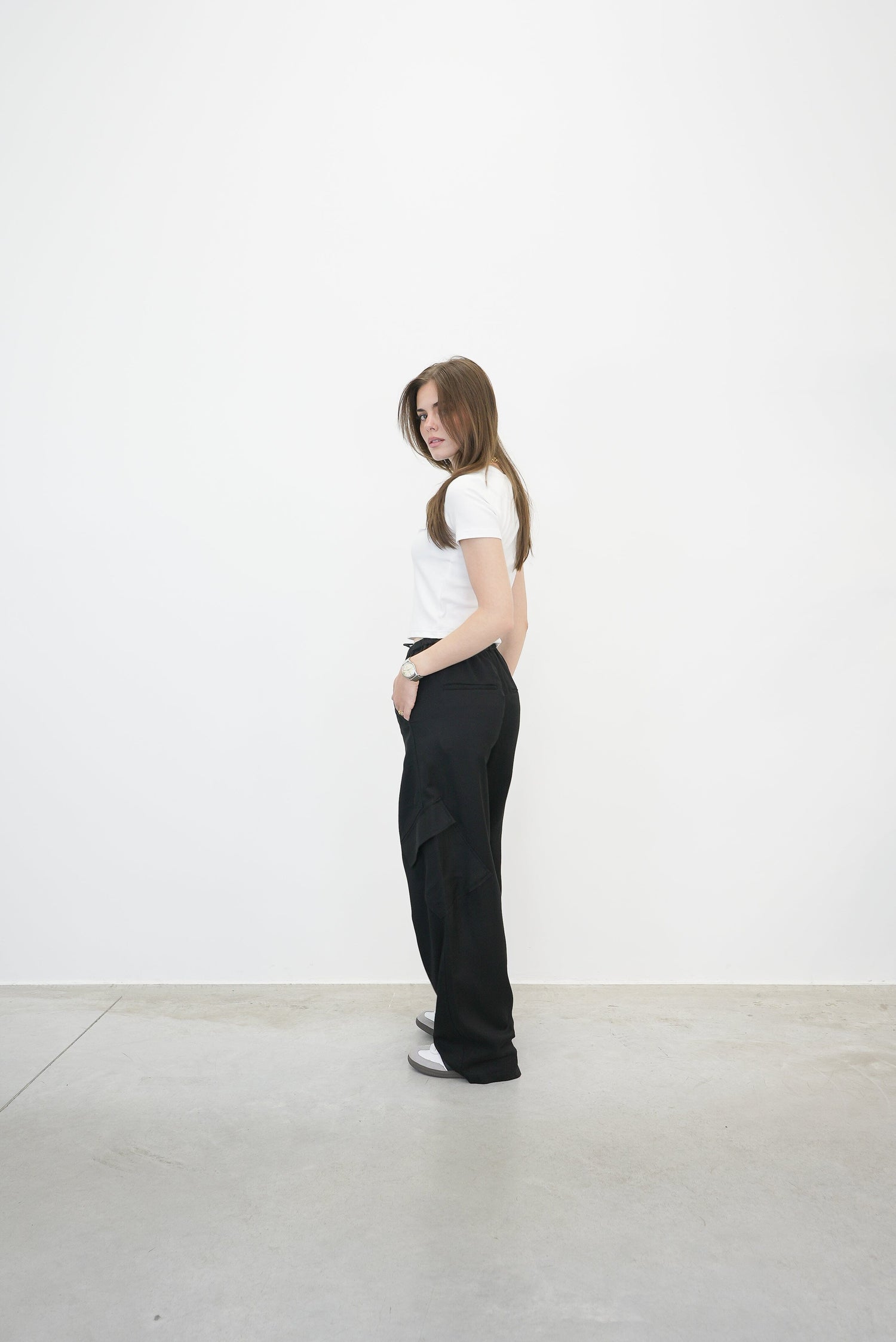 KURE-PIA PANTS-BLACK PANTS KURE 