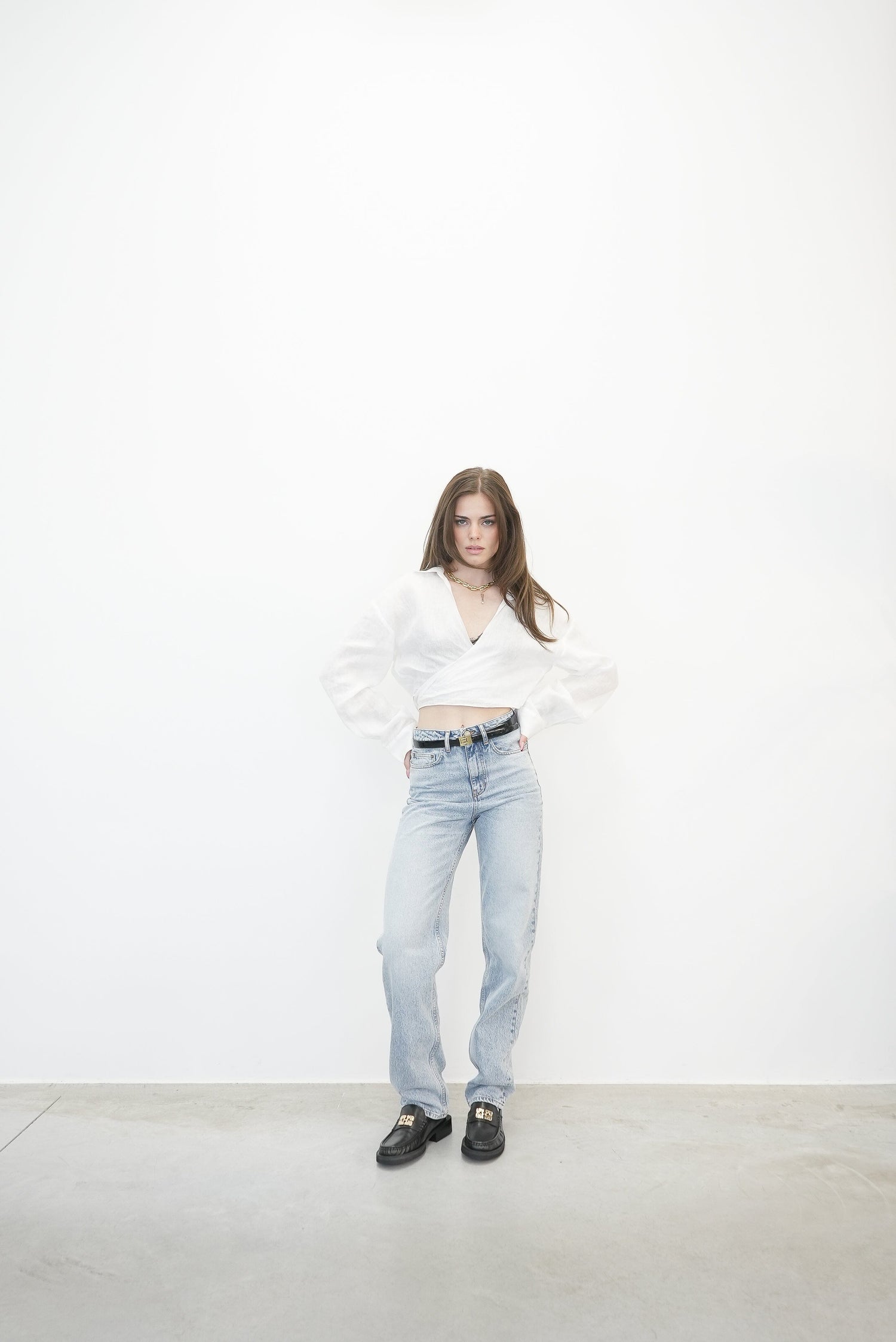 HANNAH 90S JEANS IN BLUE JEANS KURE 