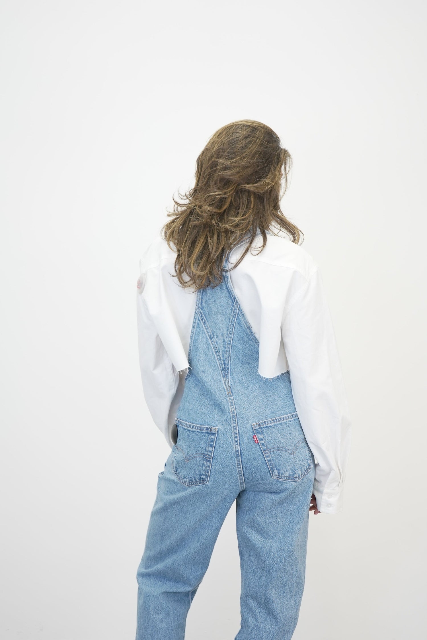 VINTAGE OVERALL DENIM IN WHAT A DELIGHT JUMPSUIT LEVIS 