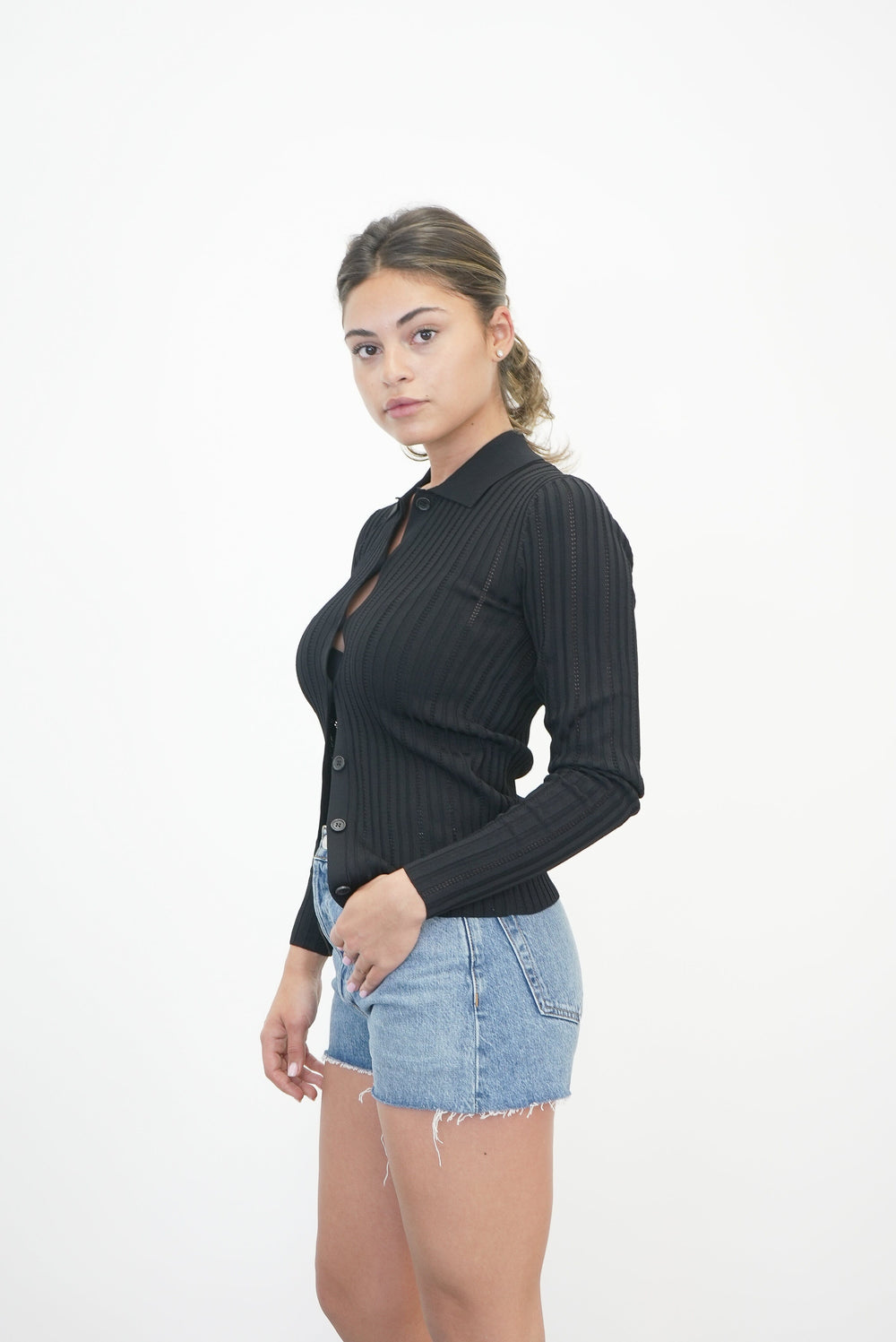 LEA POLO CARDIGAN CARDIGAN SAMSOE SAMSOE 