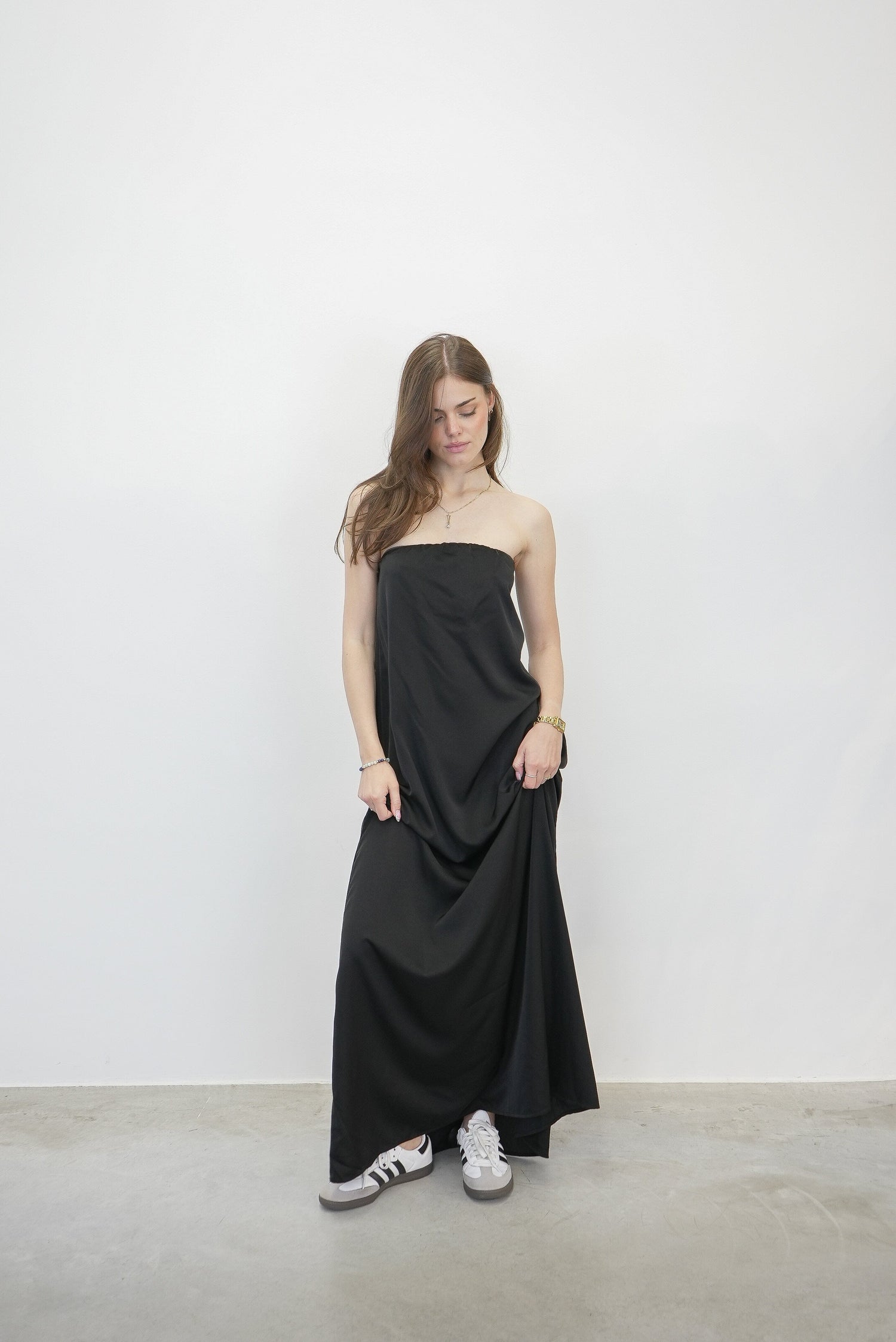 DION STRAPLESS MAXI DRESS DRESS KURE 