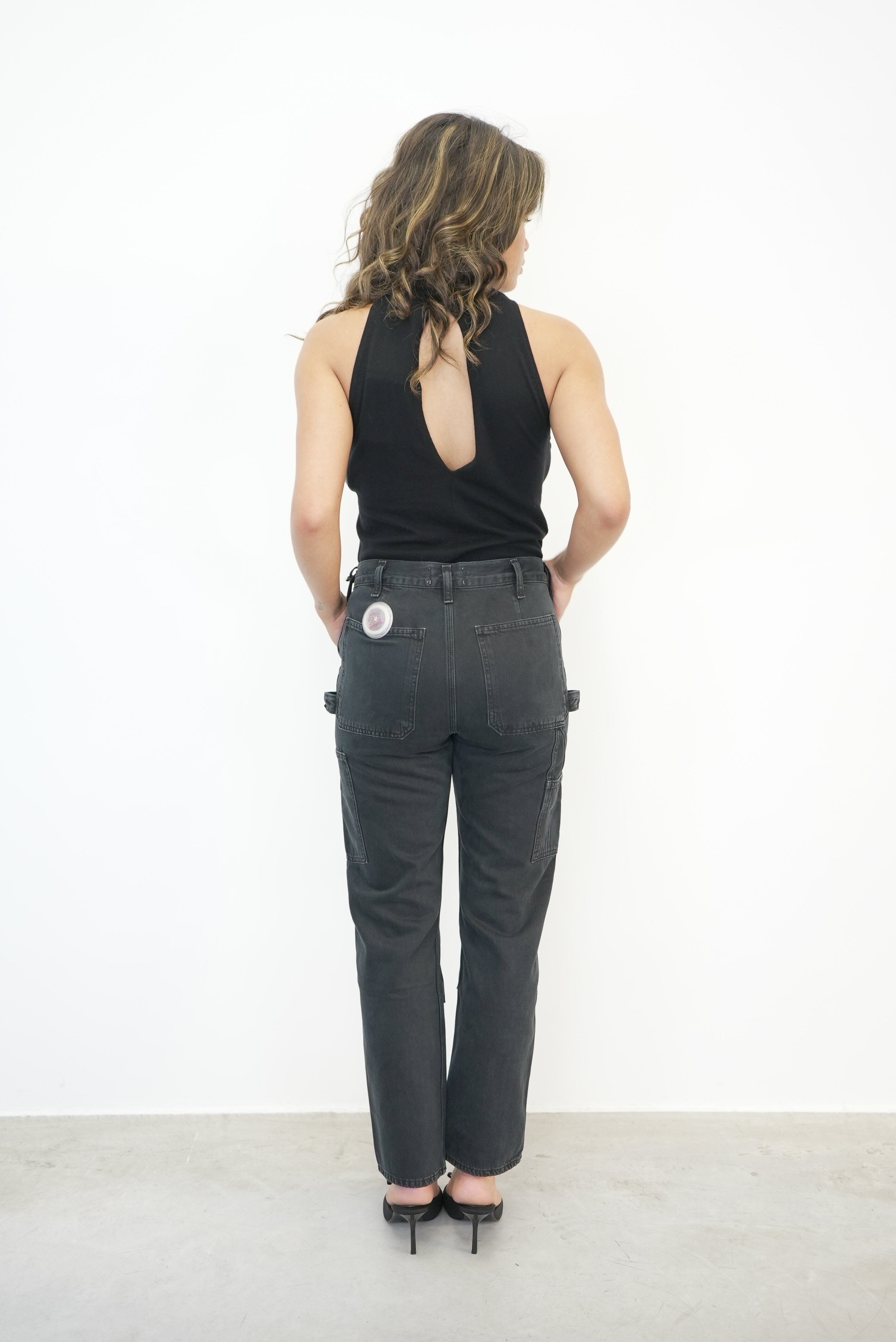 RAMI CARPENTER STRAIGHT LEG CARGO JEANS JEANS AGOLDE 