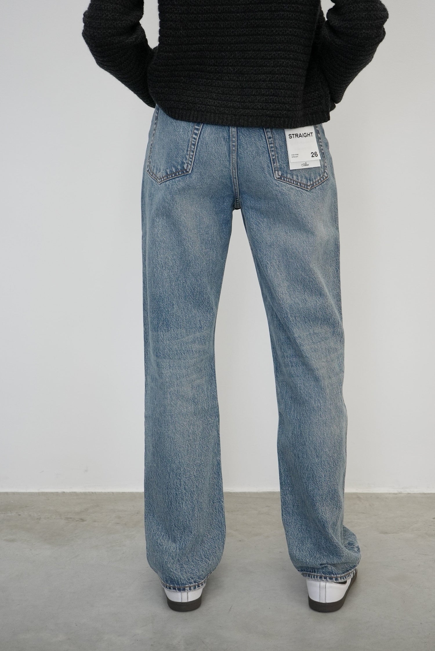 ALEX HIGH RISE STRAIGHT JEANS IN NORWALK JEANS RAG & BONE 