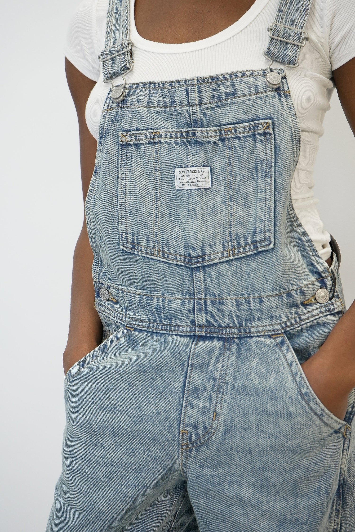 BAGGY OVERALLS IN BLUE JUMPSUIT LEVIS 