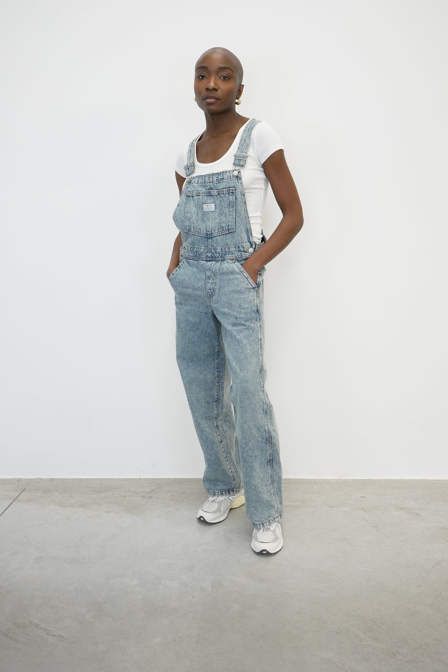 BAGGY OVERALLS IN BLUE JUMPSUIT LEVIS 