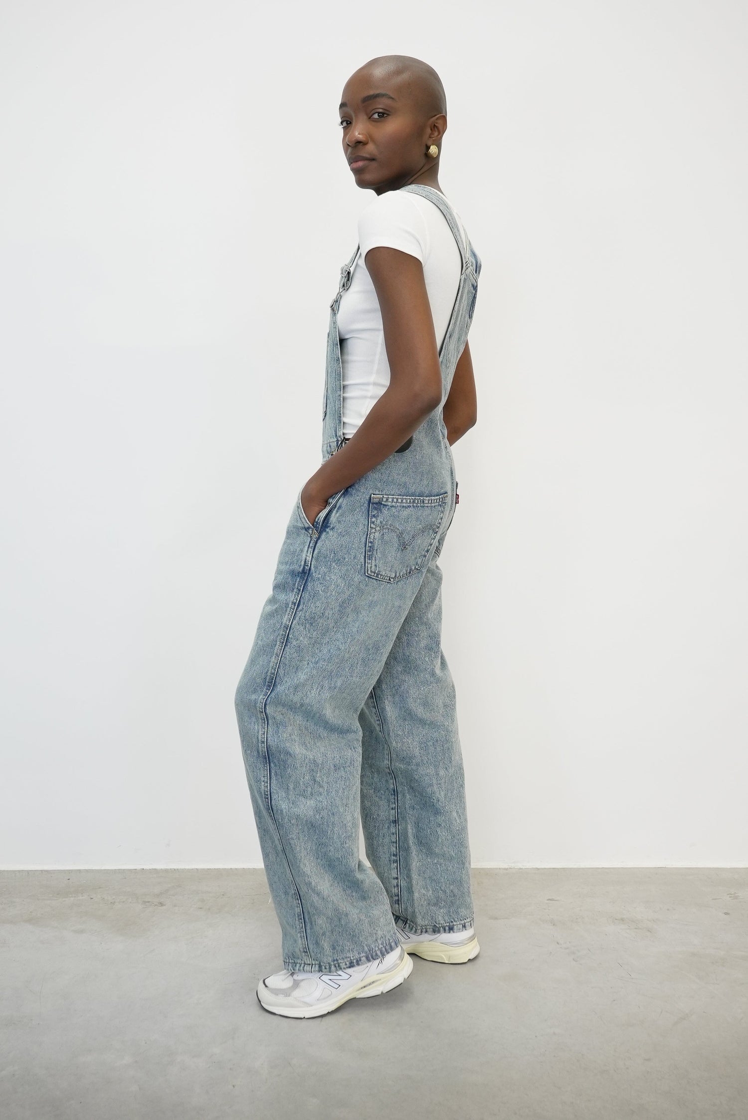 BAGGY OVERALLS IN BLUE JUMPSUIT LEVIS 