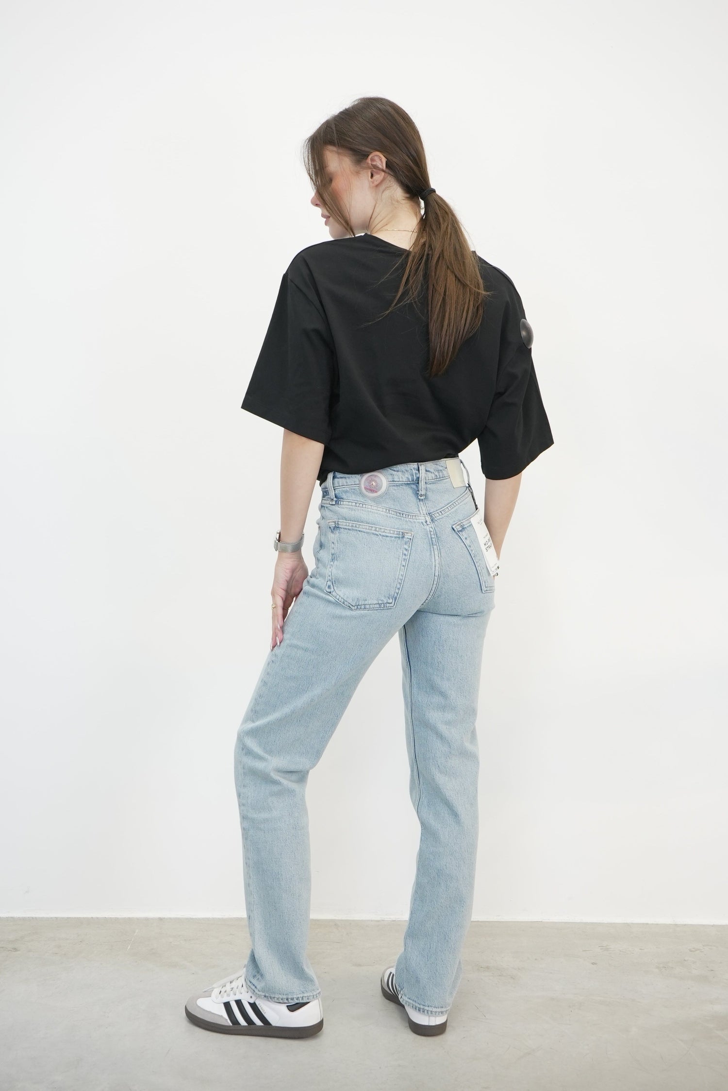 HARLOW MID-RISE FULL LENGHT STRAIGHT IN BLOOMFIELD JEANS RAG&BONE 