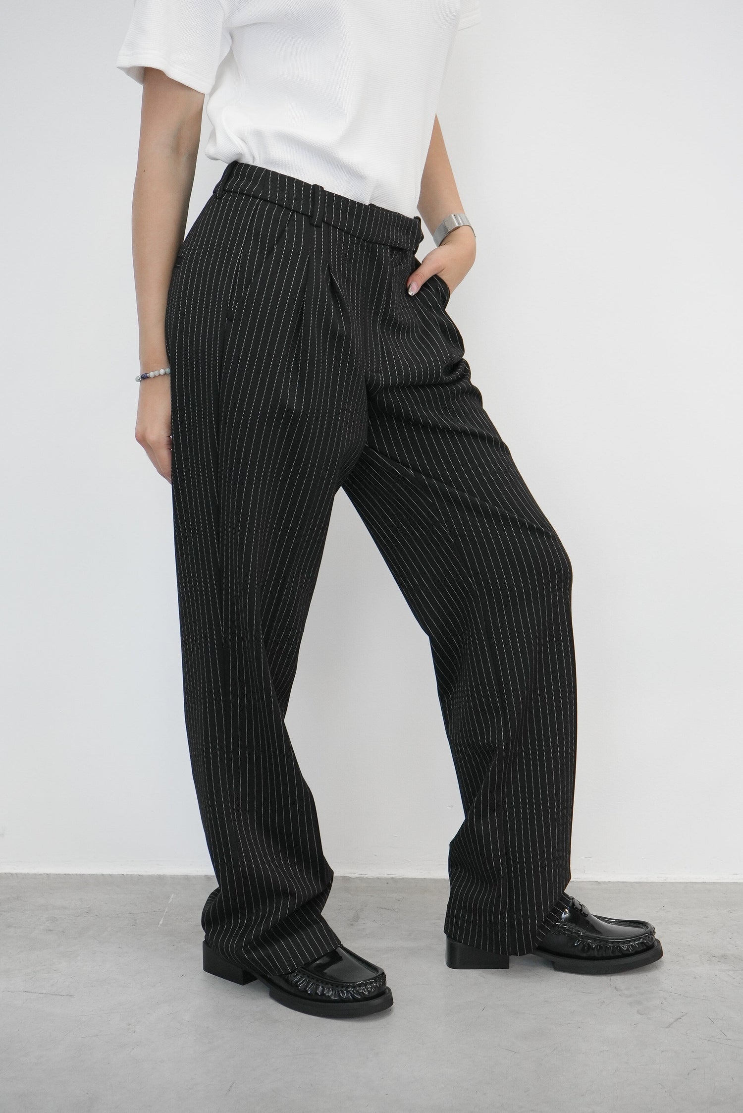 ZOE PANTS IN BLACK PANT DESIGNERS REMIX 