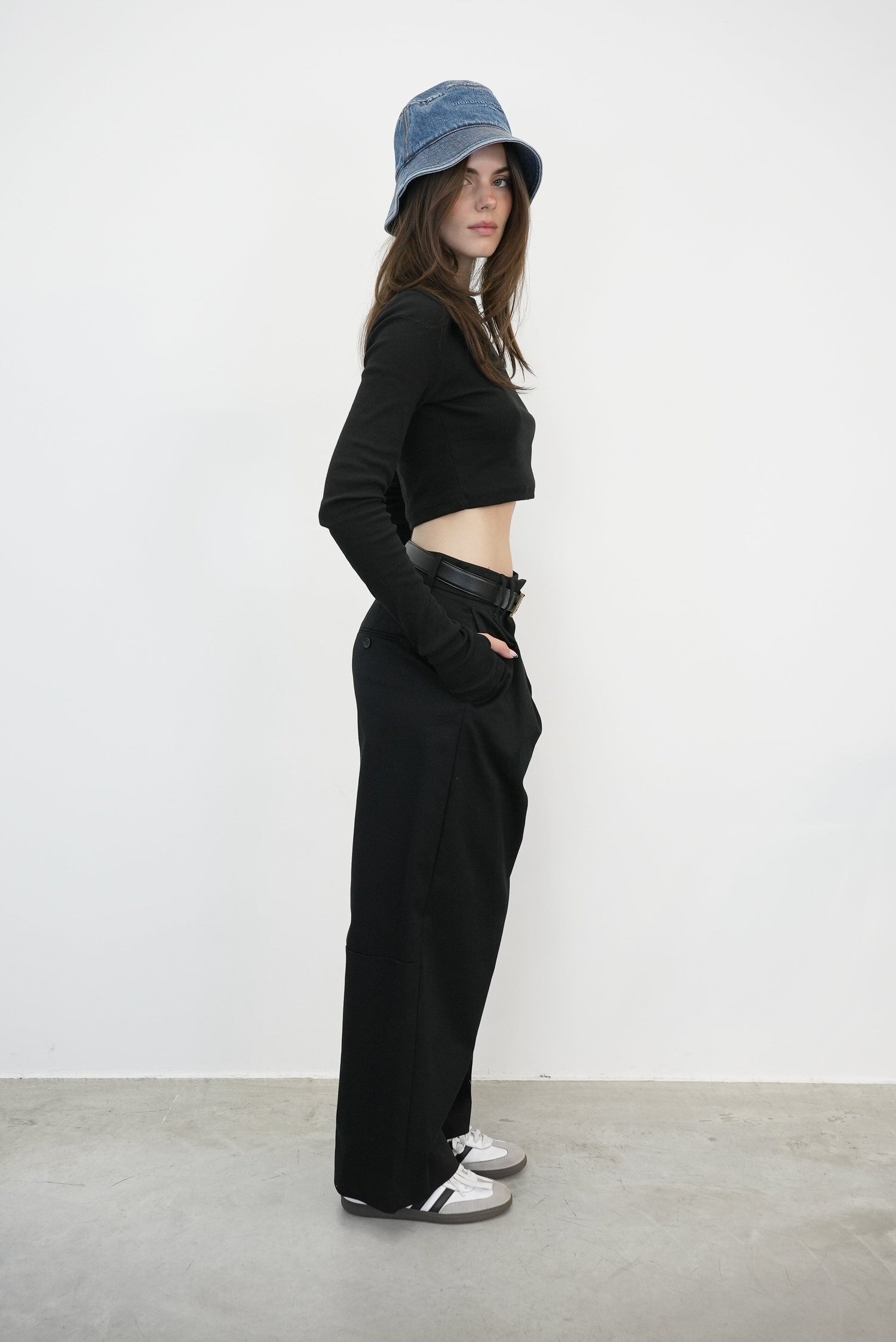 DINA WIDE FIT TROUSERS PANTS MAX MARA 