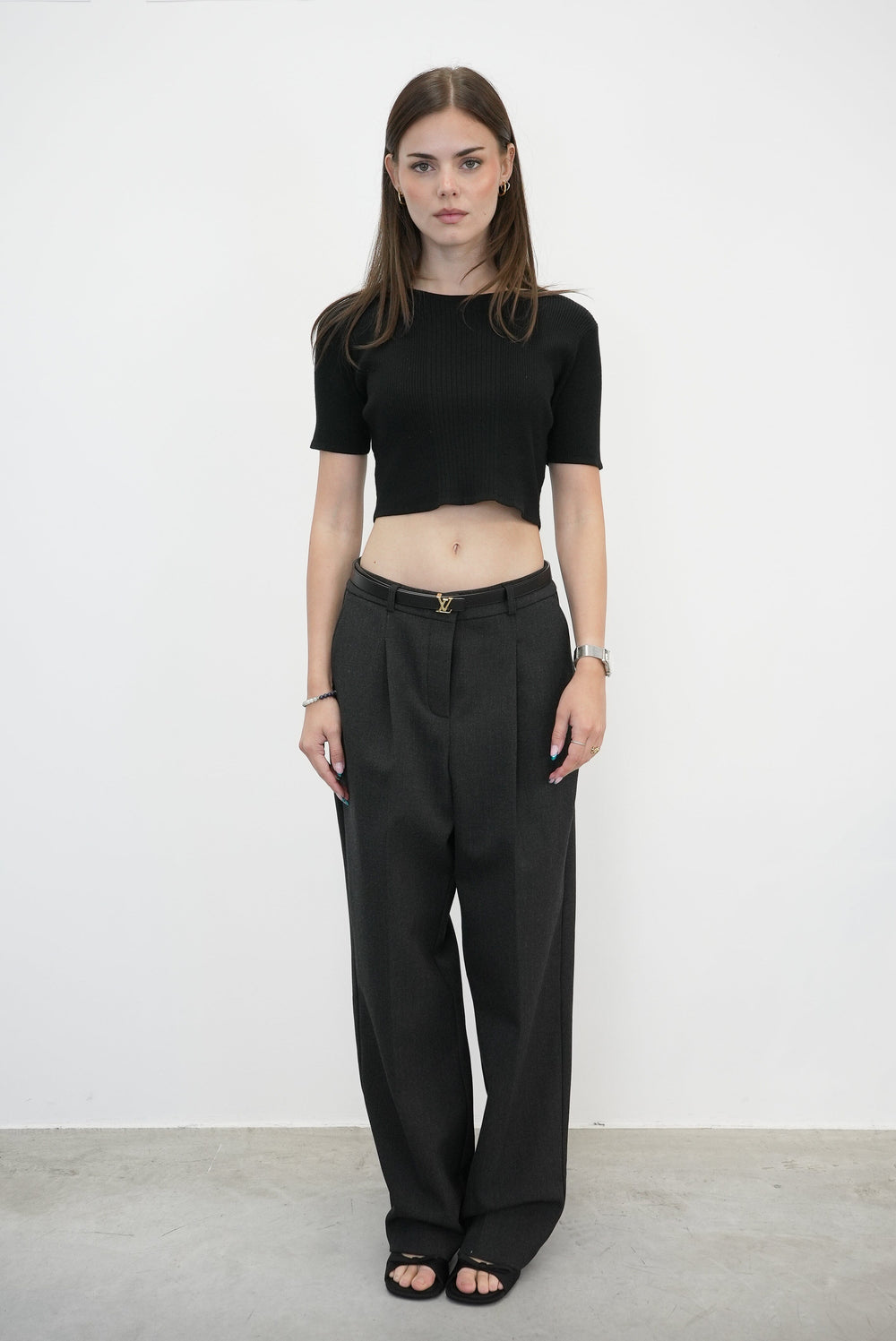 THEIS LOW RISE BAGGY FIT PANTS PANTS HERSKIND 