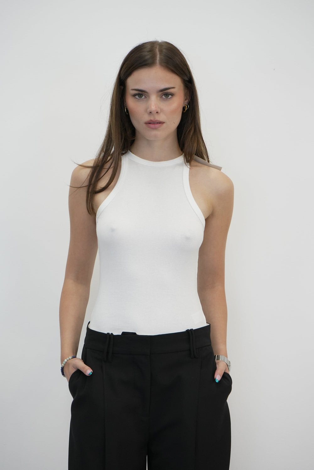 RIANNE TANK BODYSUIT T-shirt AGOLDE 