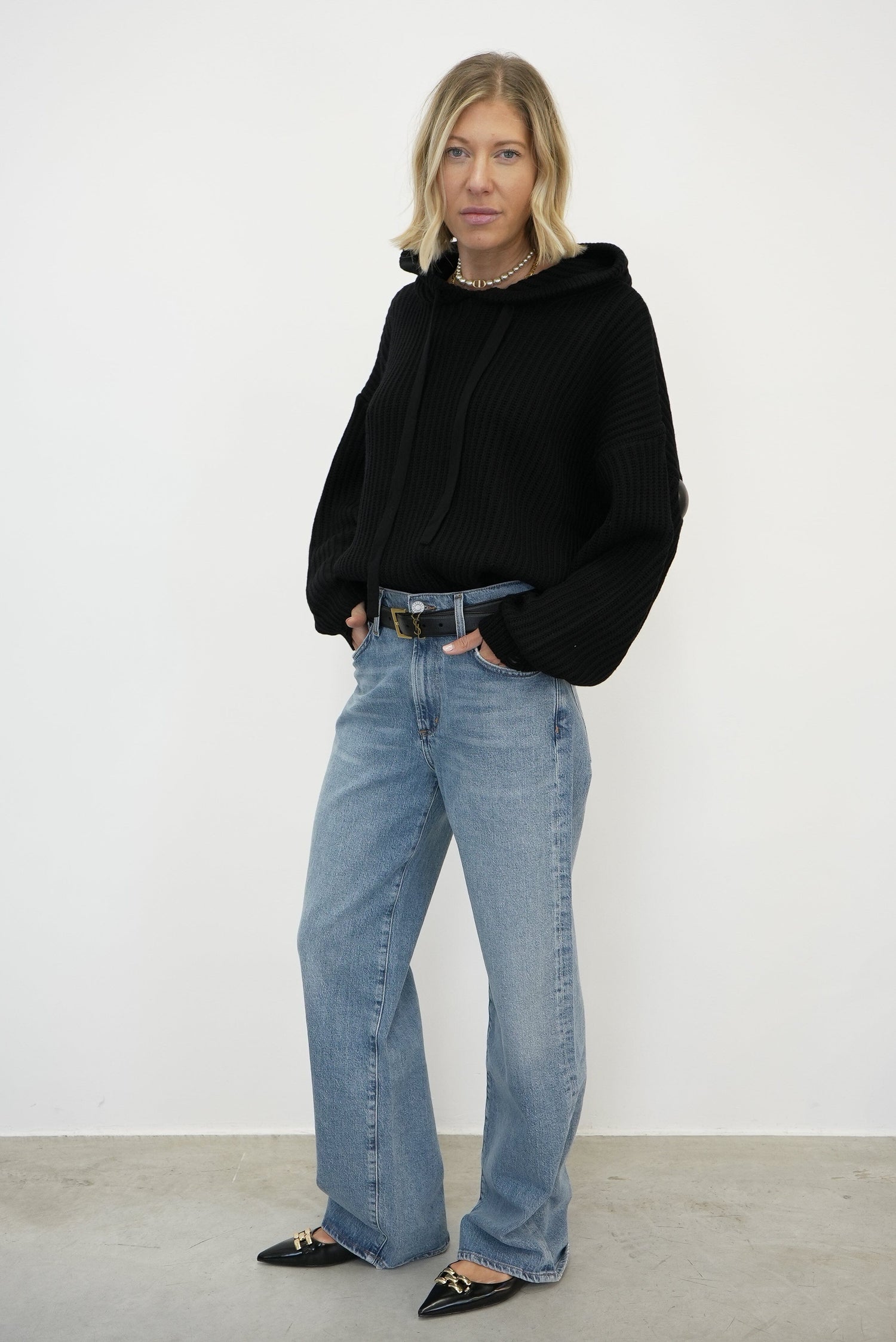 HARPER MID RISE STRAIGHT LEG JEANS IN FLASH JEANS AGOLDE 