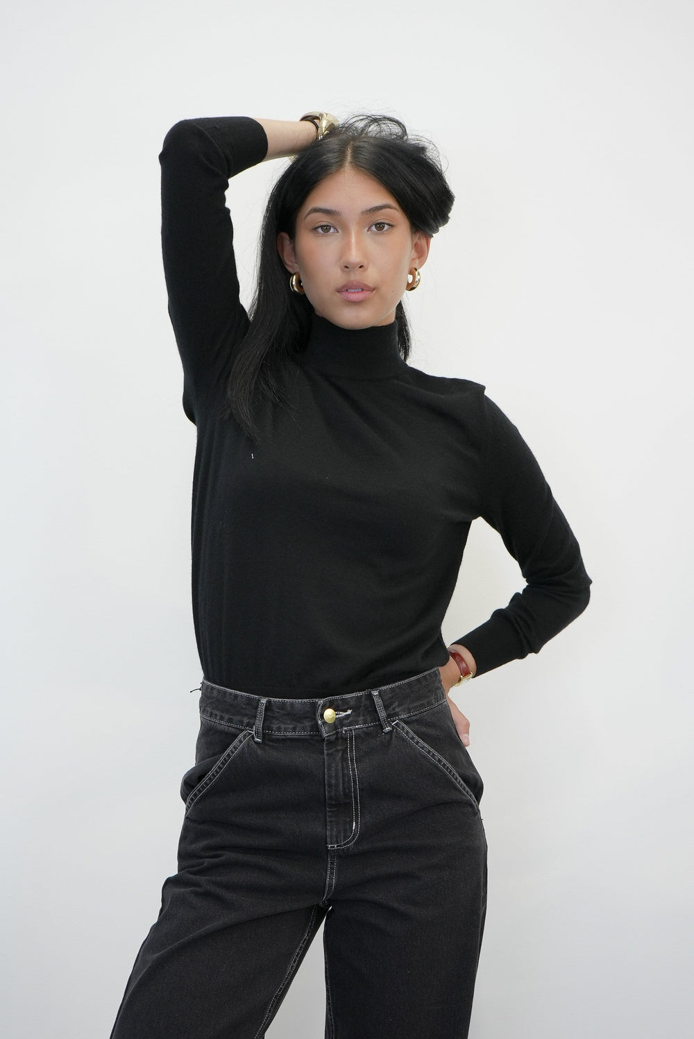 OPHELIA CASHMERE TURTLENECK SWEATER SWEATER LISA YANG 