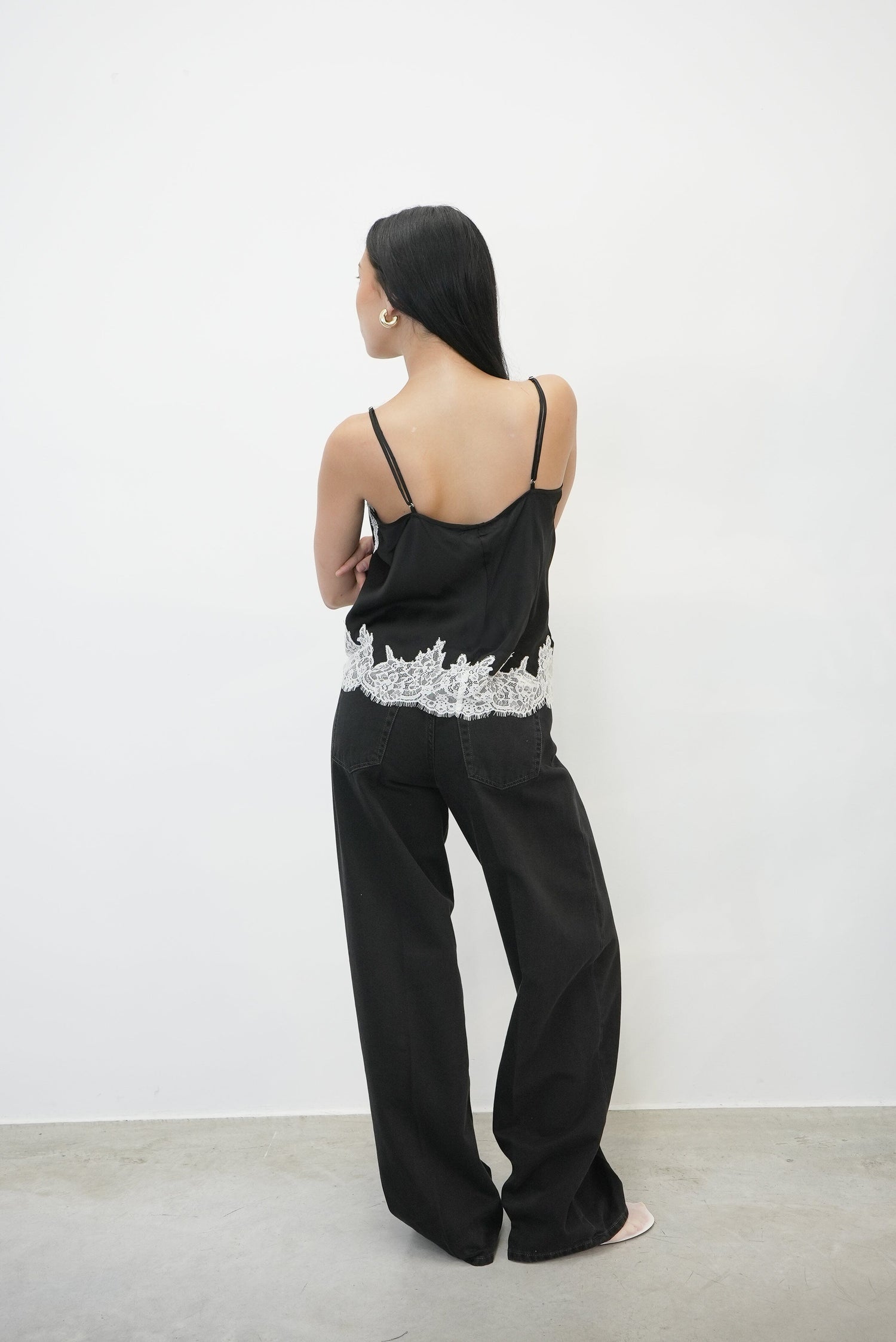 ZEW LACE TOP IN BLACK & WHITE TOP BIRGITTE HERSKIND 