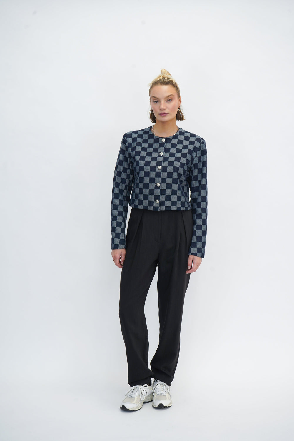 CHARLIE JACKET Z IN LIGHT/MEDIUM DENIM JACKET DESIGNERS REMIX 