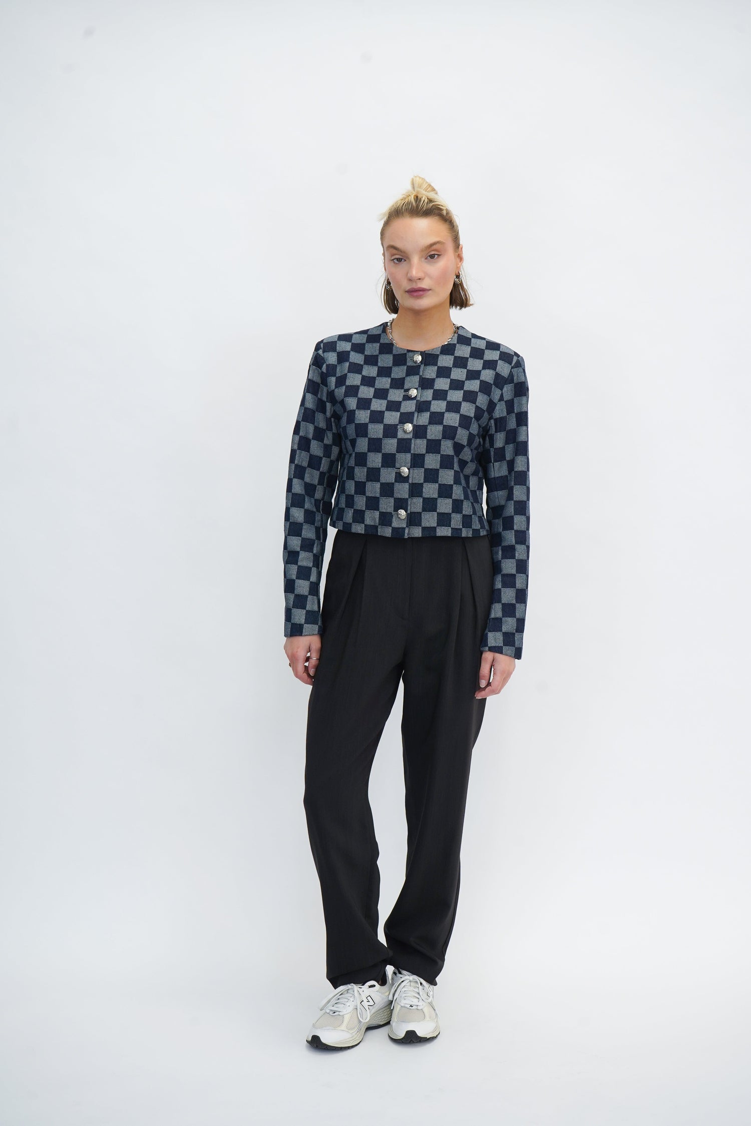 CHARLIE JACKET Z IN LIGHT/MEDIUM DENIM JACKET DESIGNERS REMIX 