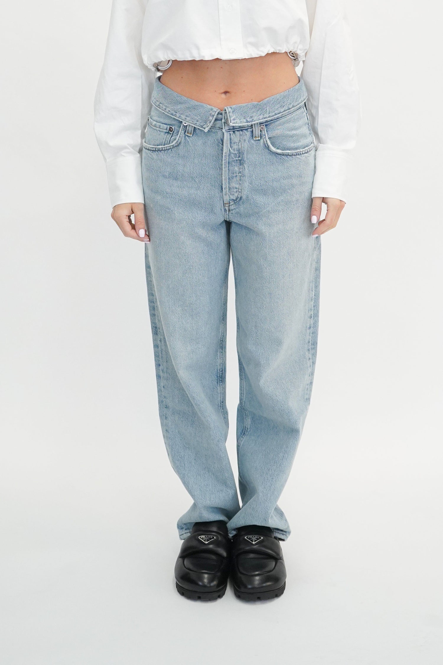 ECHO TAPER JEAN IN SYLLABLE JEANS AGOLDE 