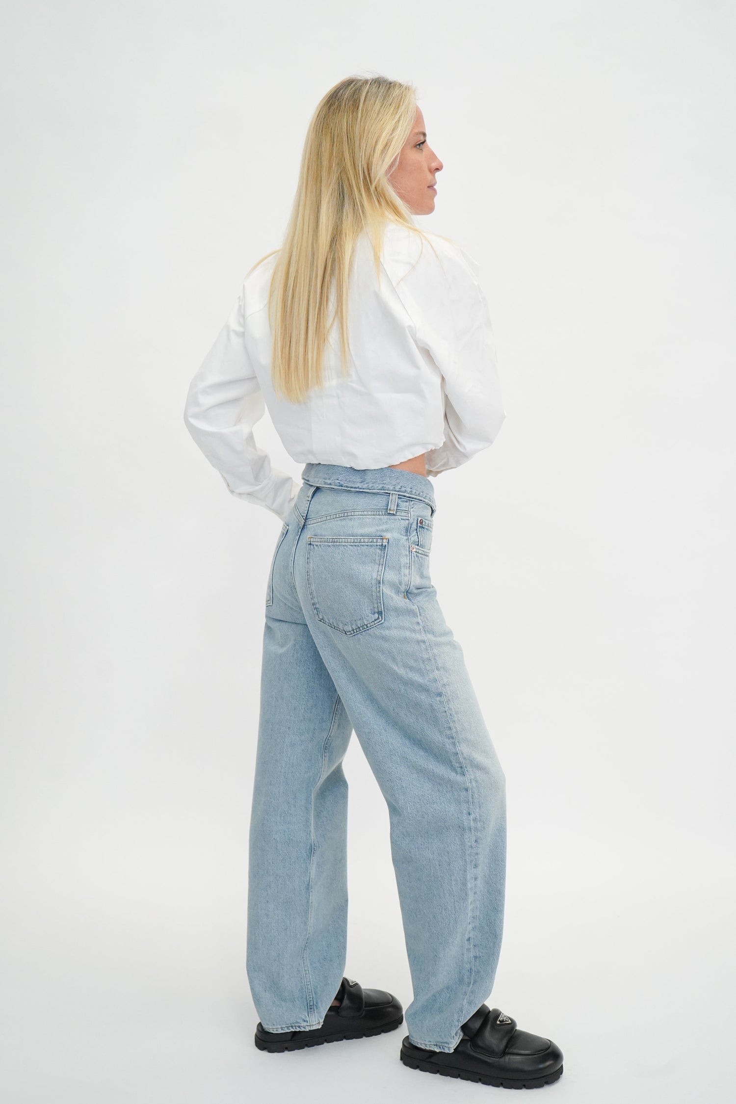 ECHO TAPER JEAN IN SYLLABLE JEANS AGOLDE 