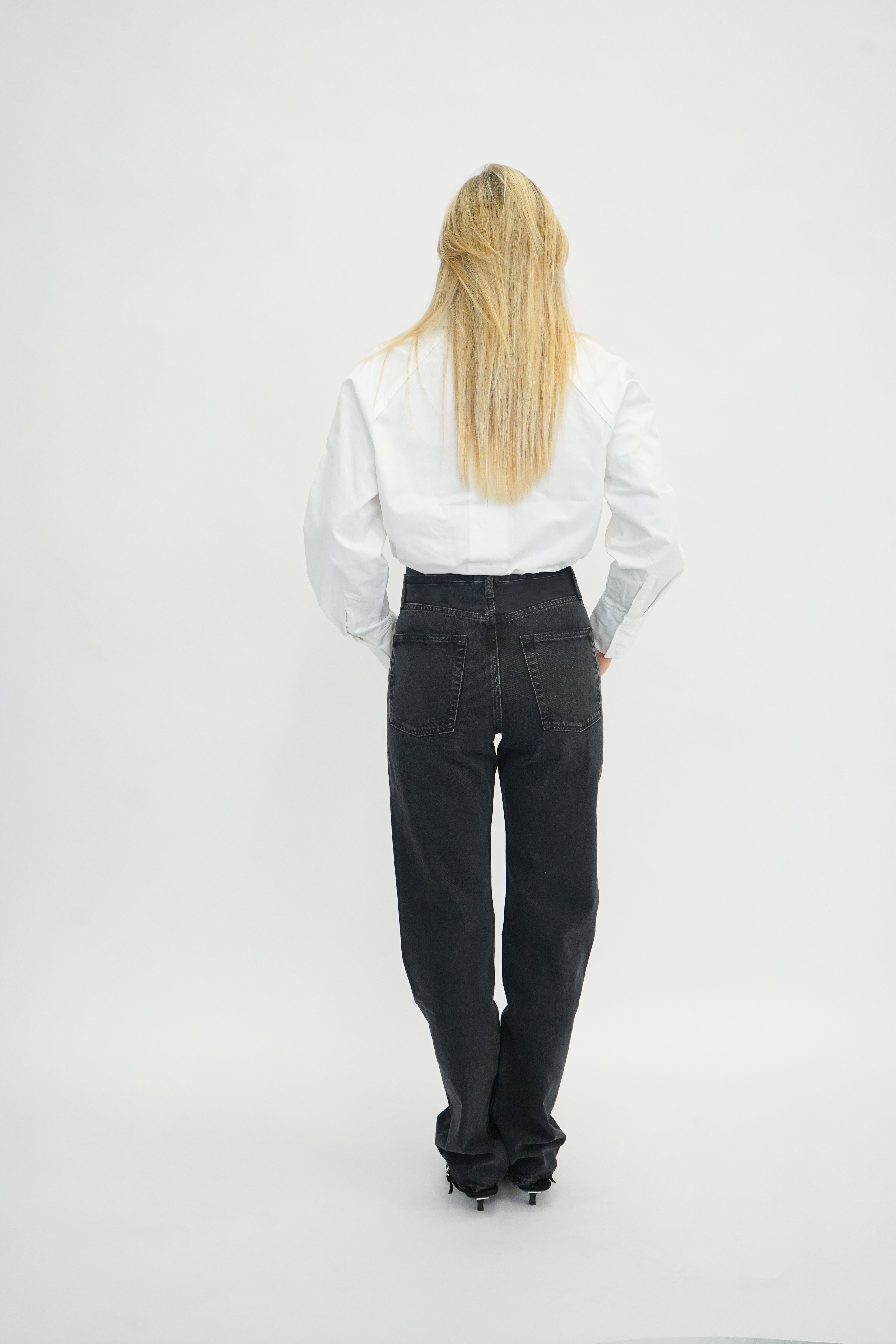 V-WAIST KELLY IN DECIBEL JEANS AGOLDE 