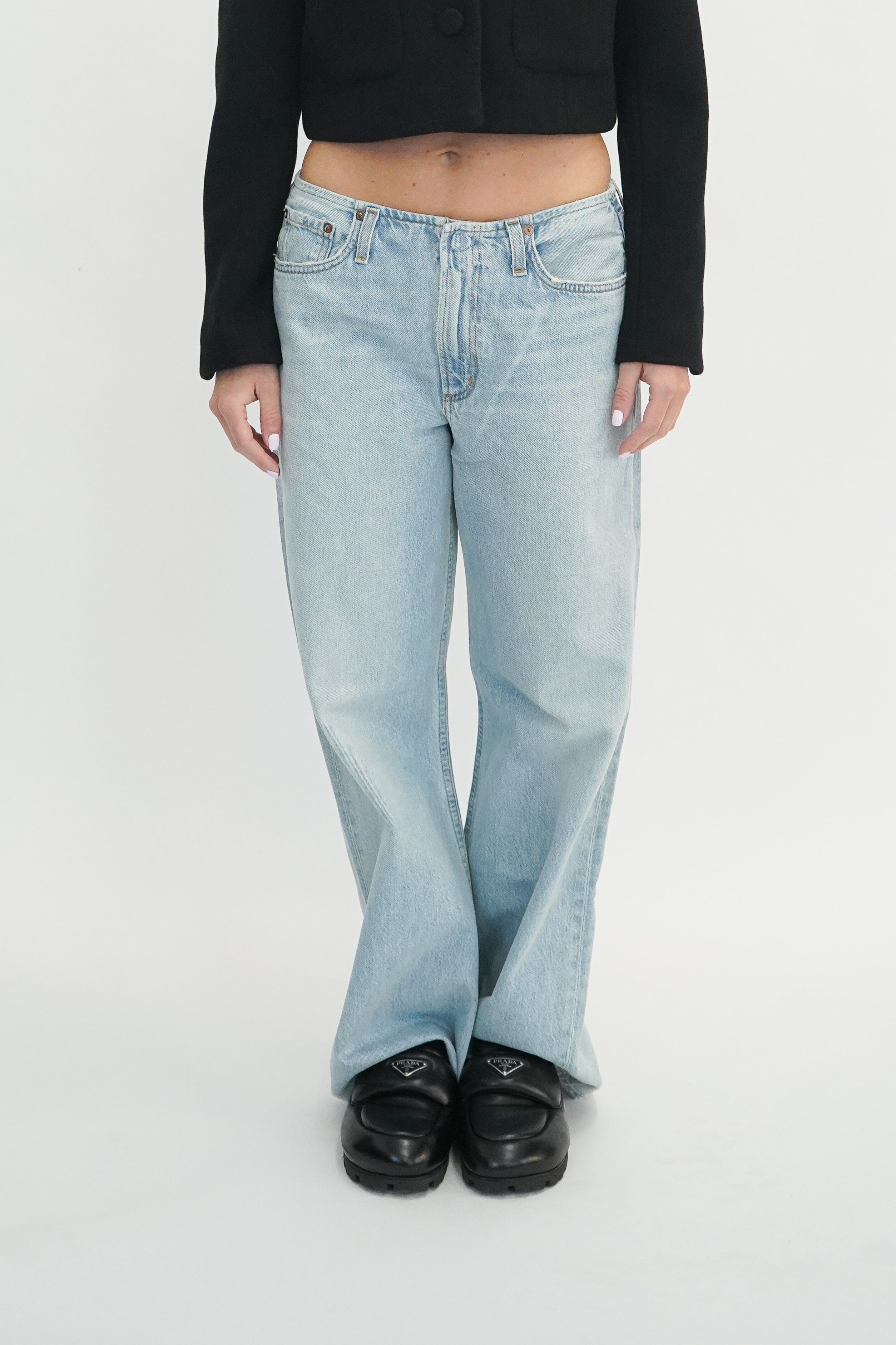LEX LOOSE JEANS IN REACH JEANS AGOLDE 