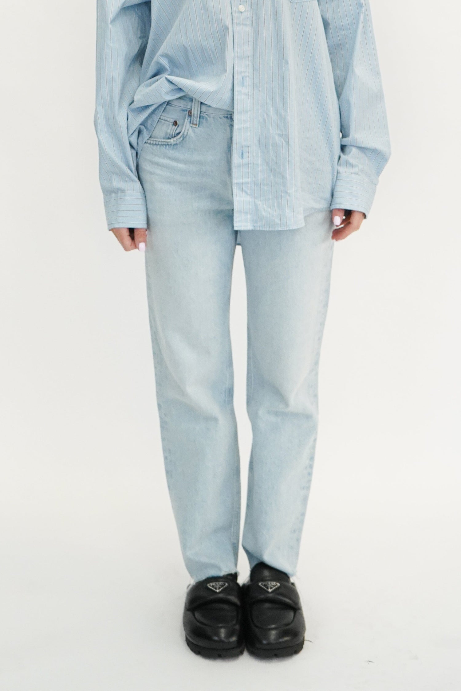VALEN JEANS IN DUAL JEANS AGOLDE 