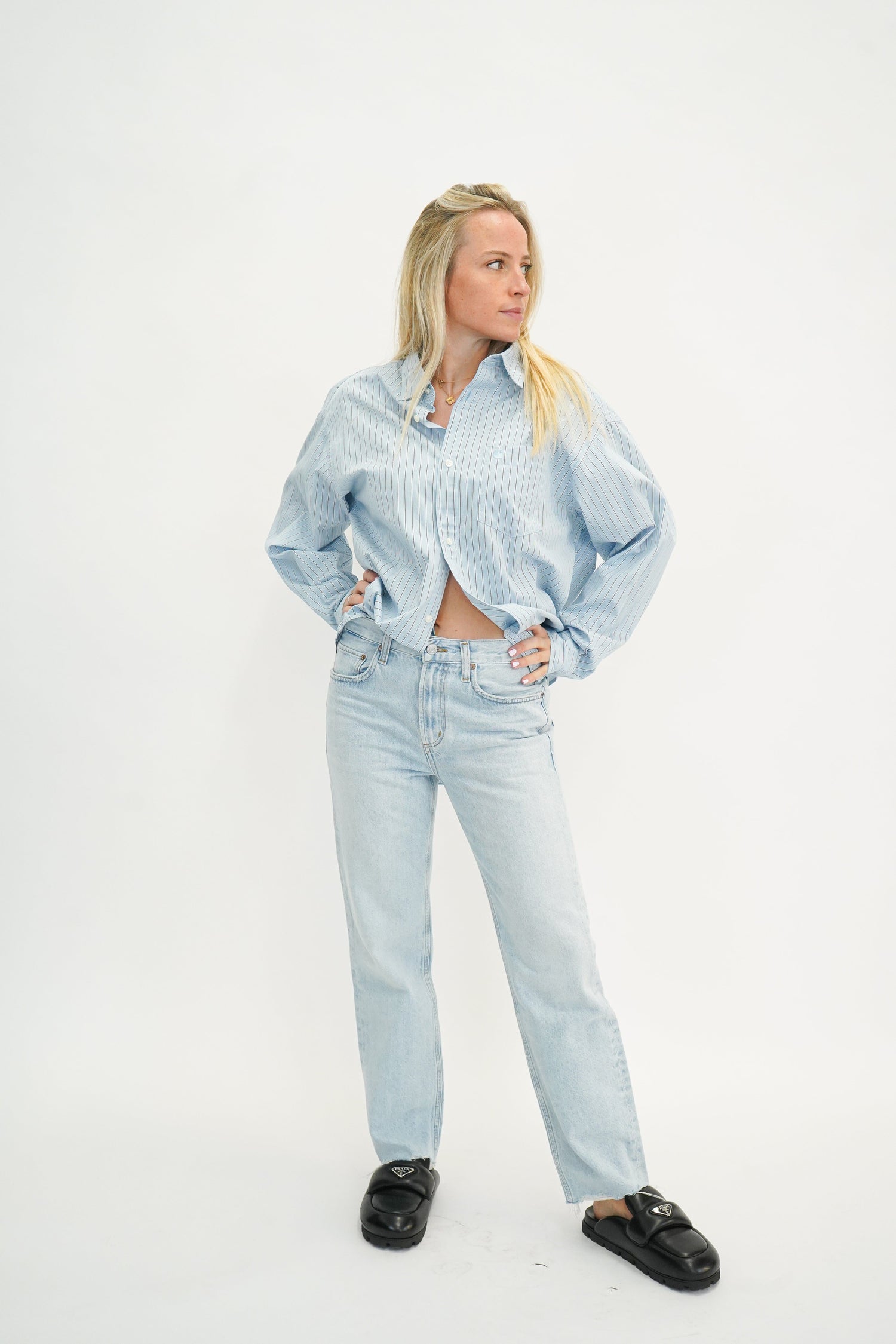 VALEN JEANS IN DUAL JEANS AGOLDE 