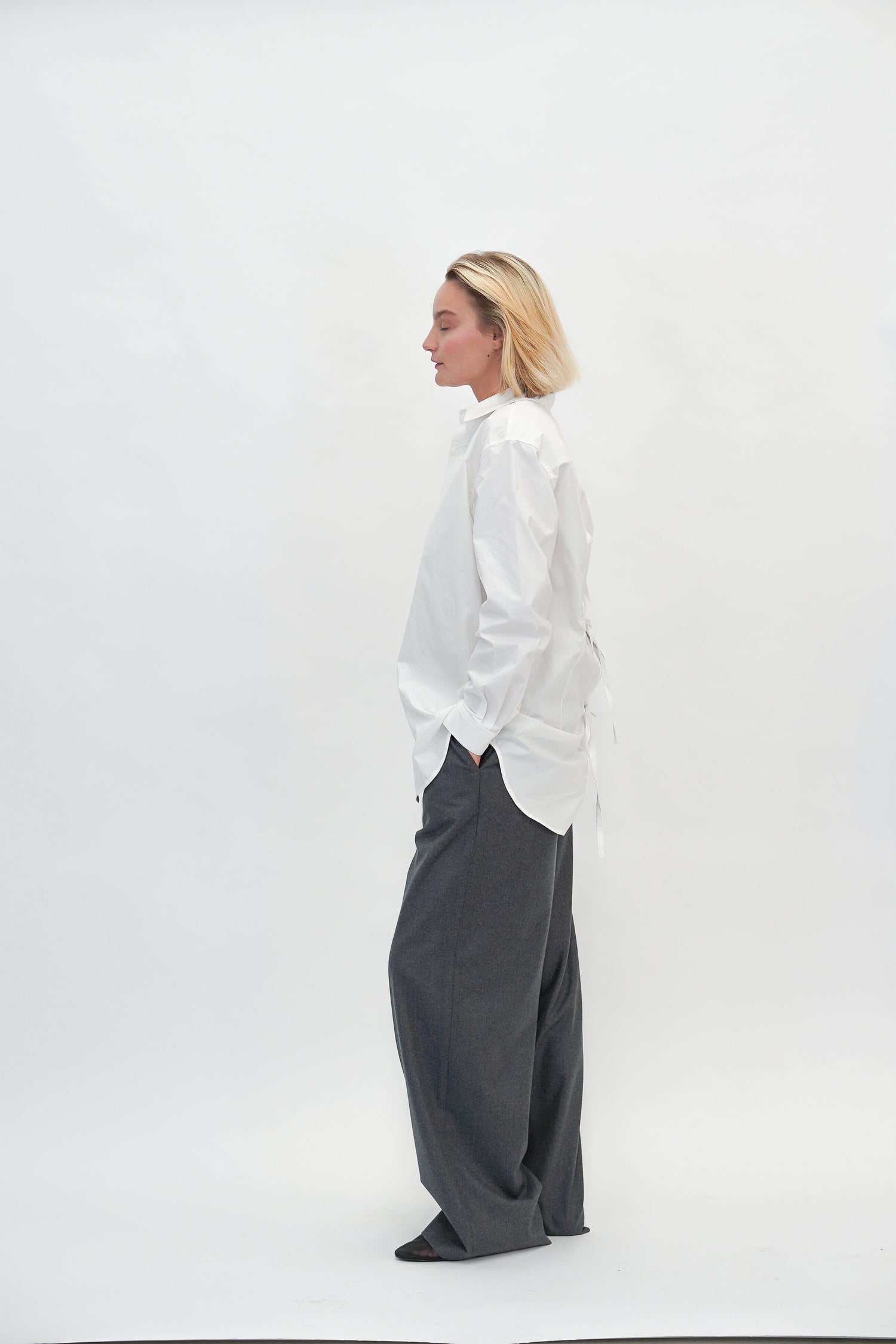 CYPRUS BUTTON SHIRT IN WHITE SHIRT THE GARMENT 
