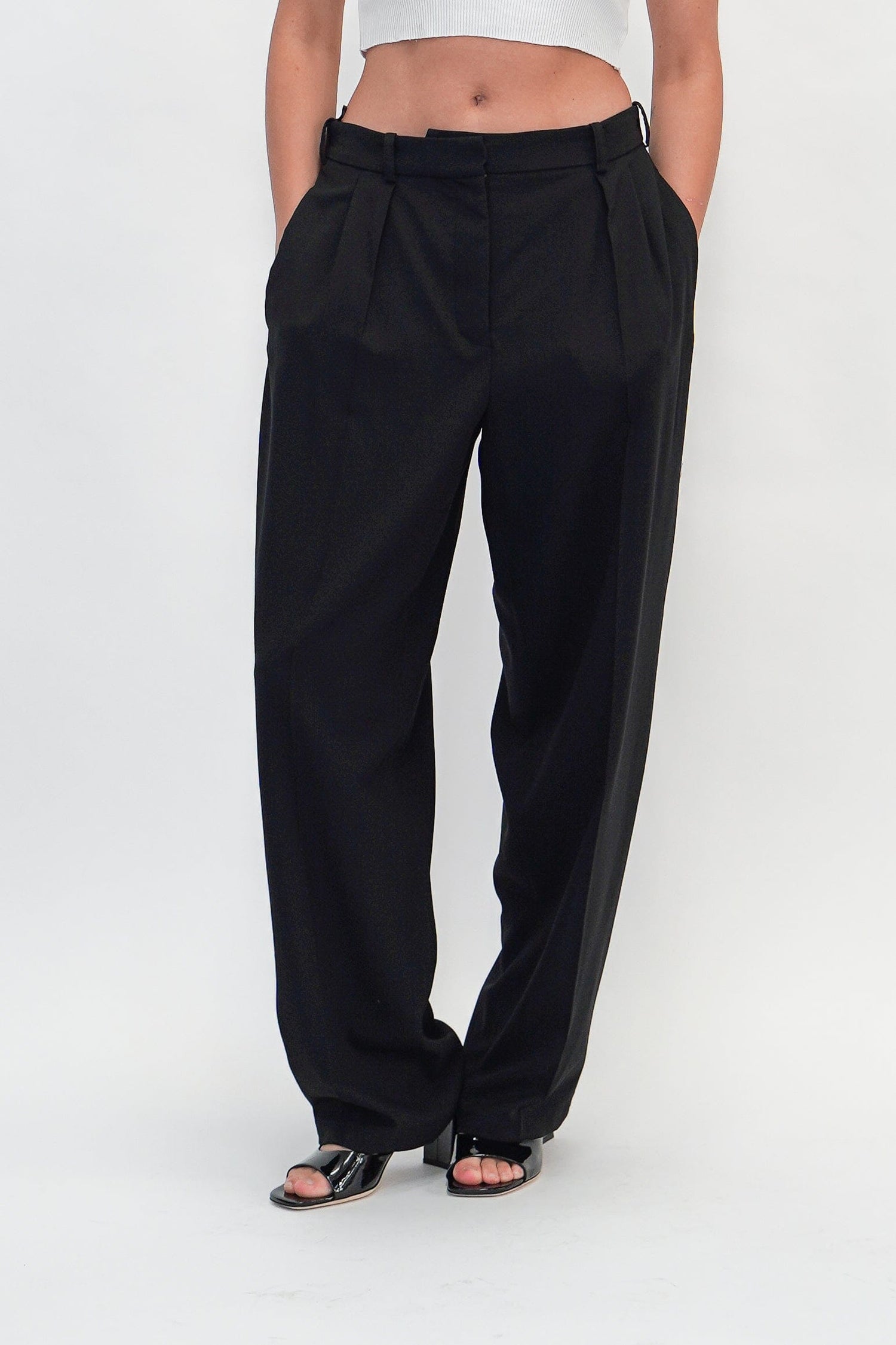 BUCKLEL PANT TAILORING CREPE PANT JOSEPH 