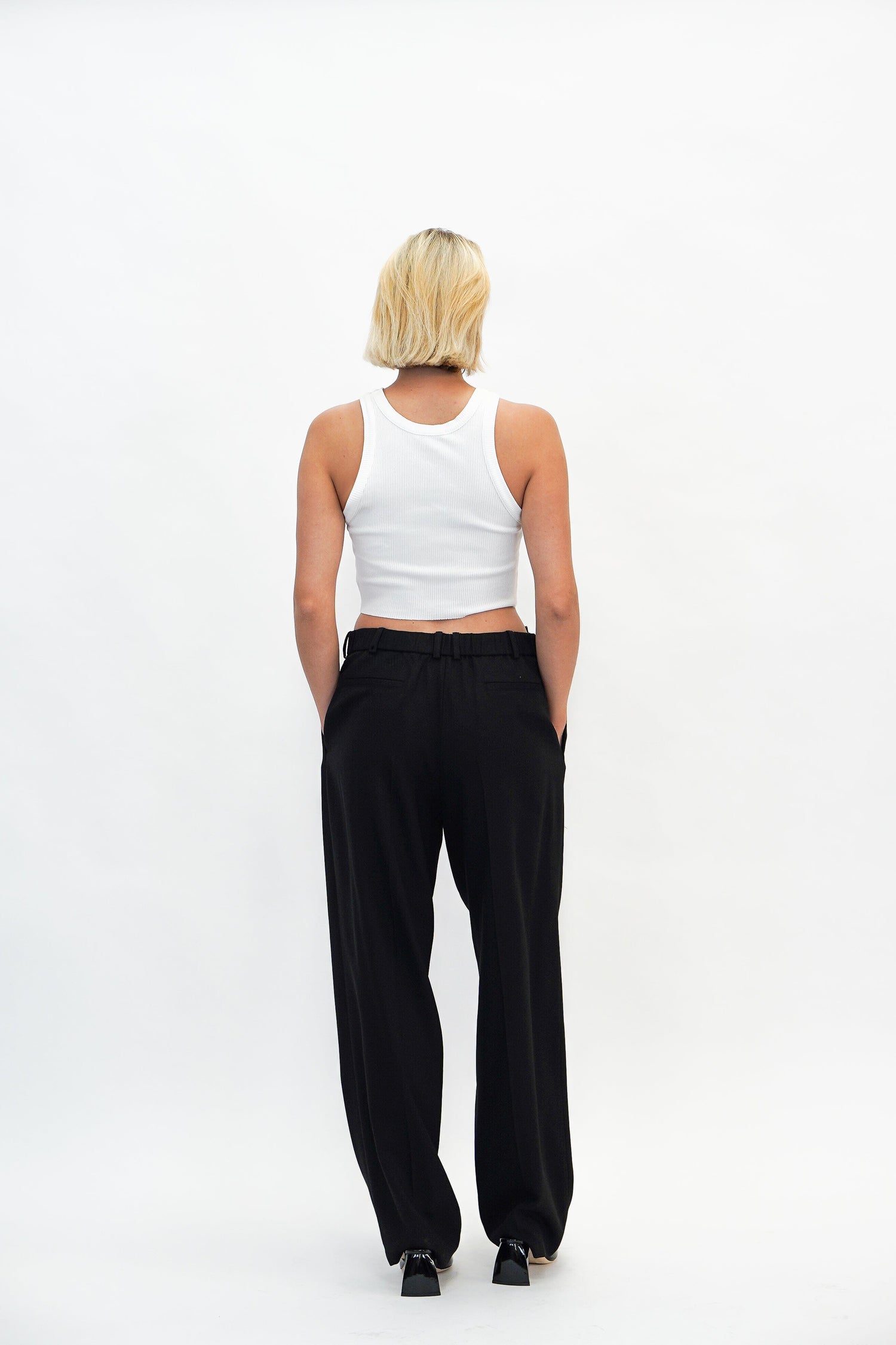BUCKLEL PANT TAILORING CREPE PANT JOSEPH 