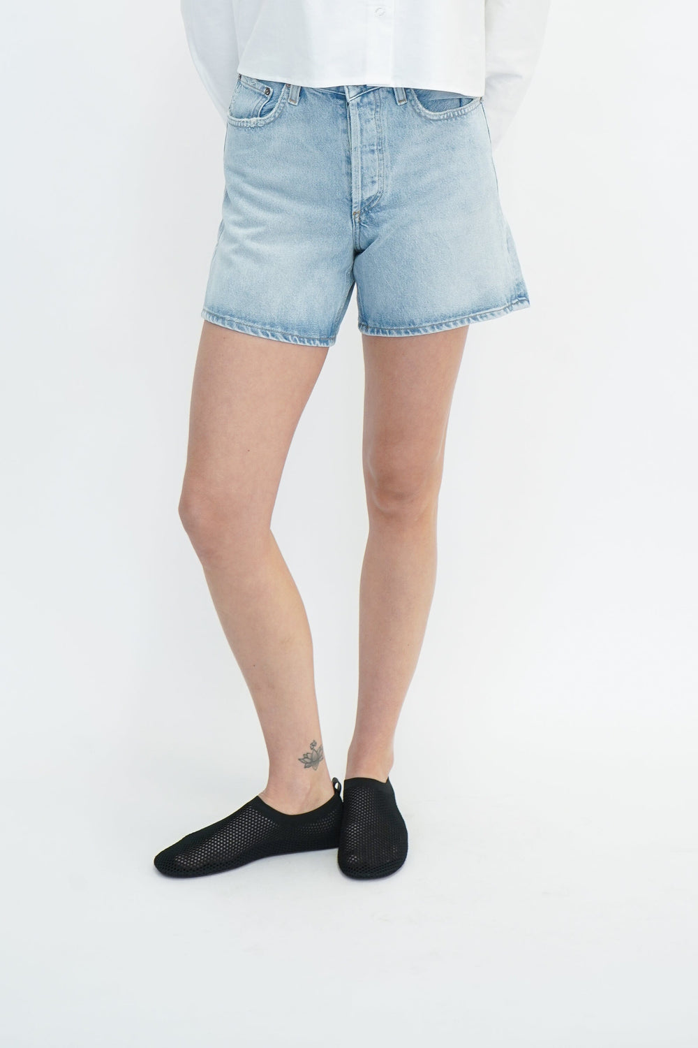V-WAIST SHORT IN BACKBEAT SHORT AGOLDE 